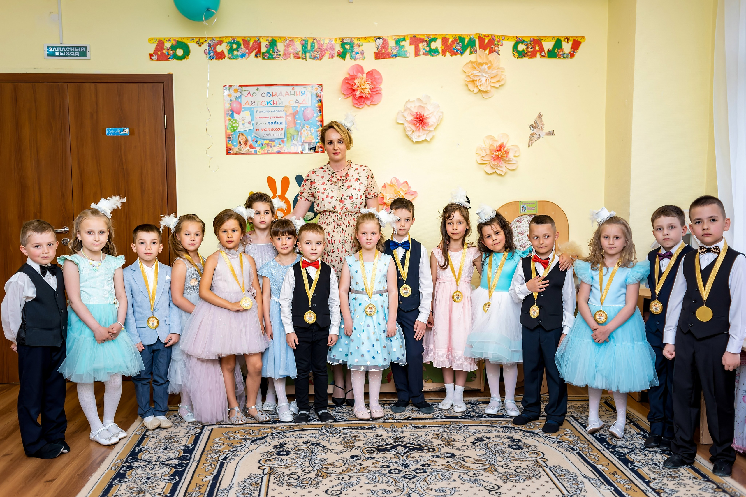 Выпускные в саду. Фотограф Юлия Попова