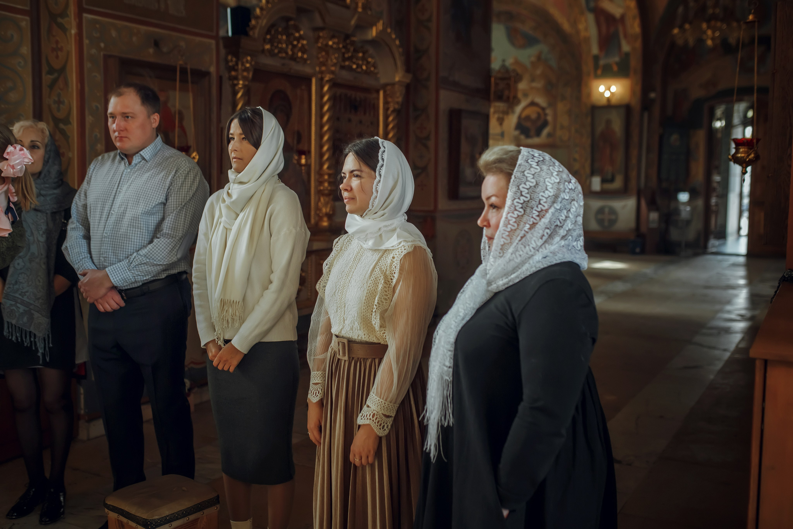 Крещение Мирославы. Фотограф на Крещение, семейный фотограф в Москве