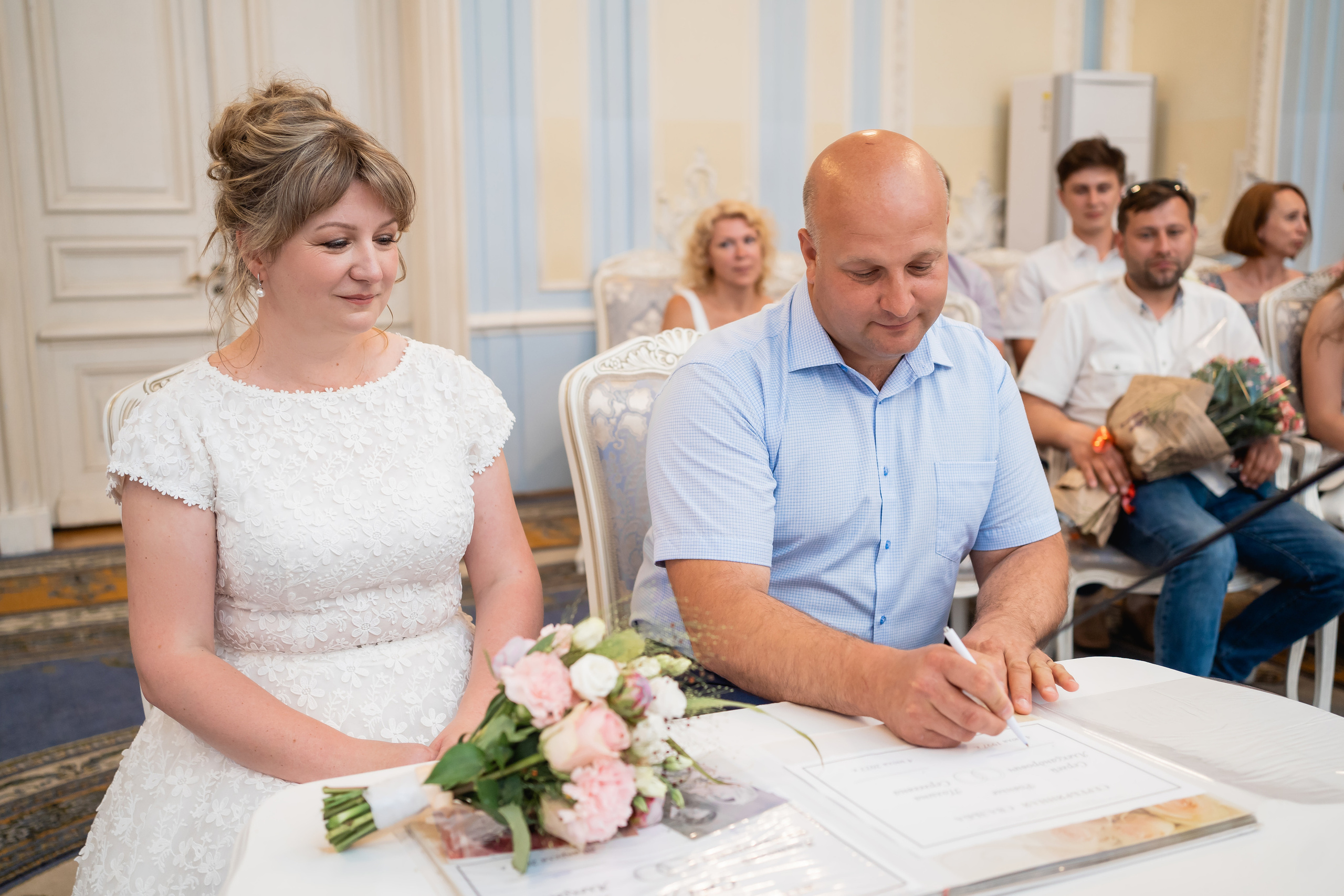 25 лет брака Полина и Сергей. Фотограф в Петергофе