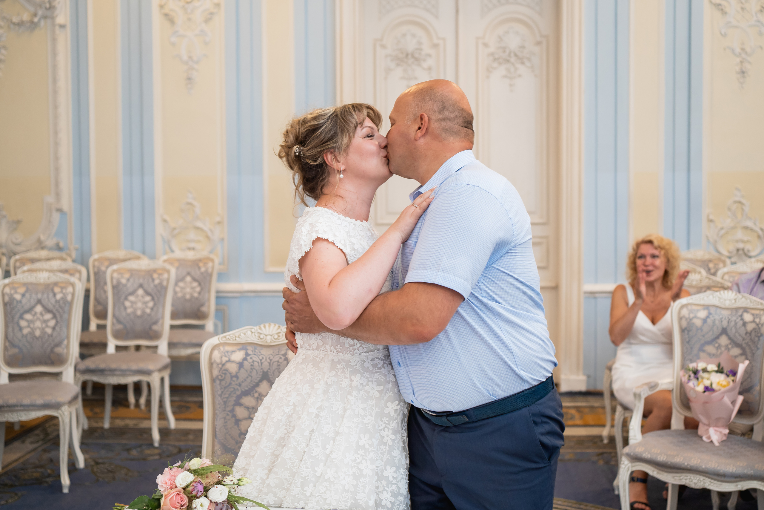 25 лет брака Полина и Сергей. Фотограф в Петергофе