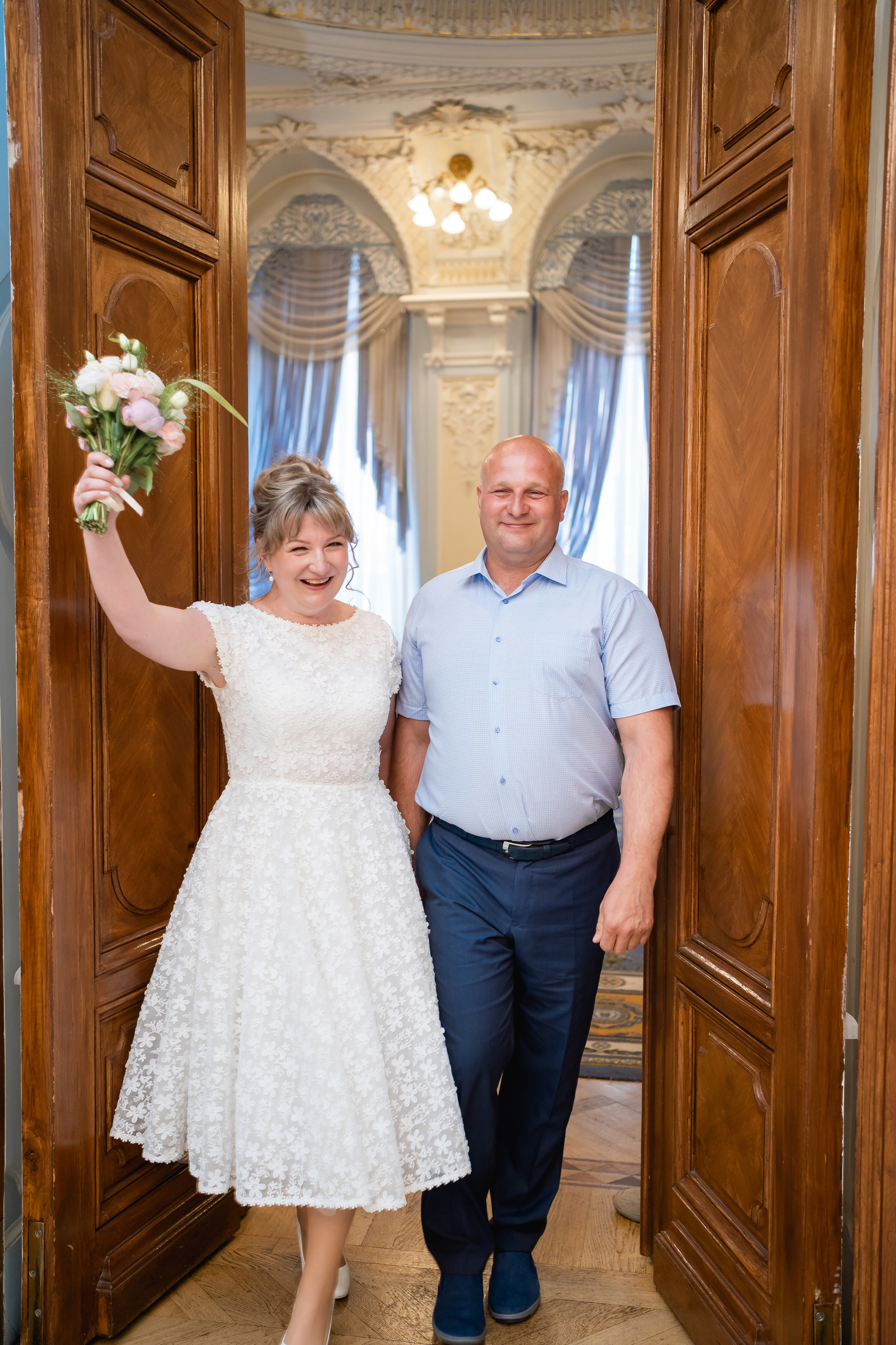 25 лет брака Полина и Сергей. Фотограф в Петергофе