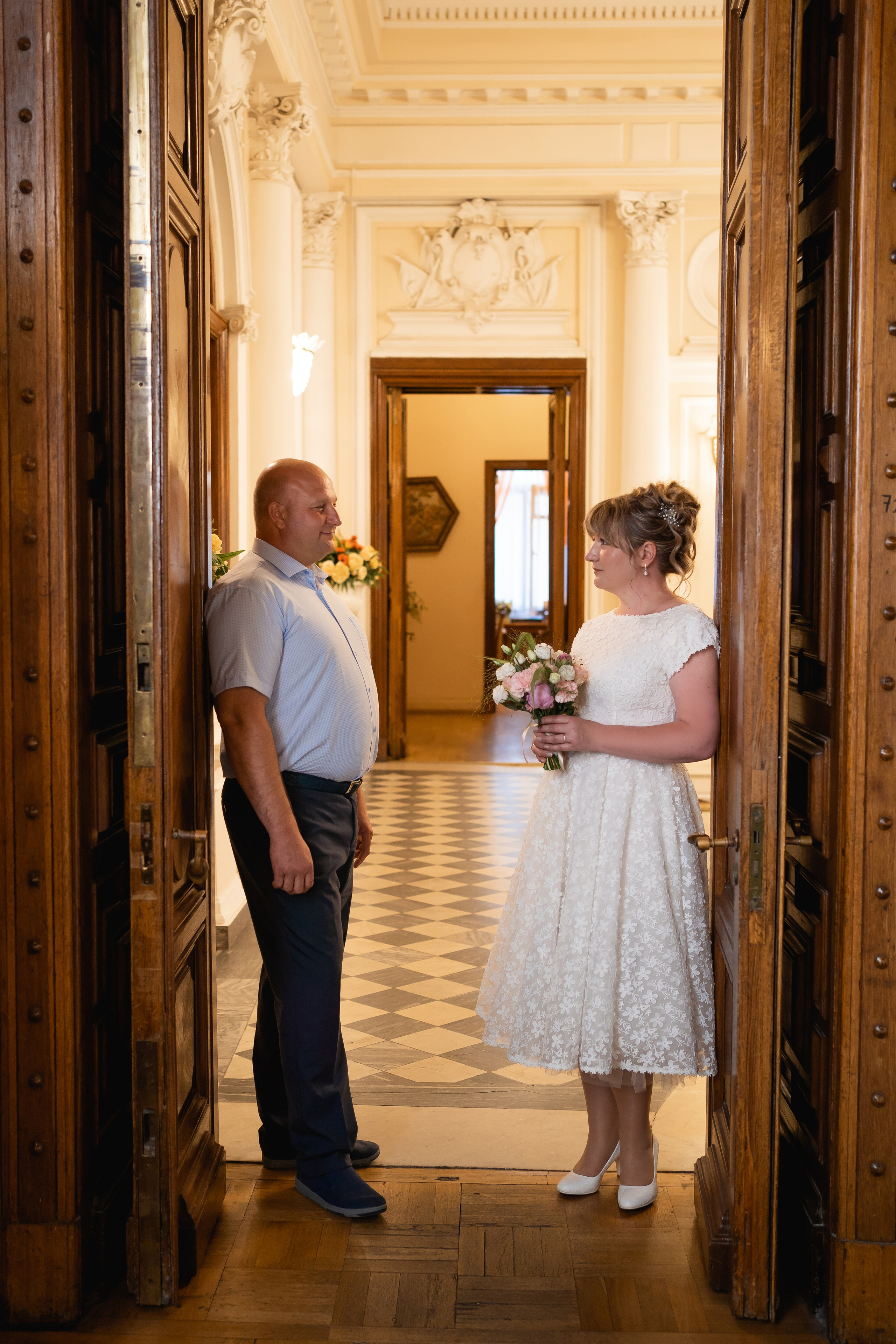 25 лет брака Полина и Сергей. Фотограф в Петергофе