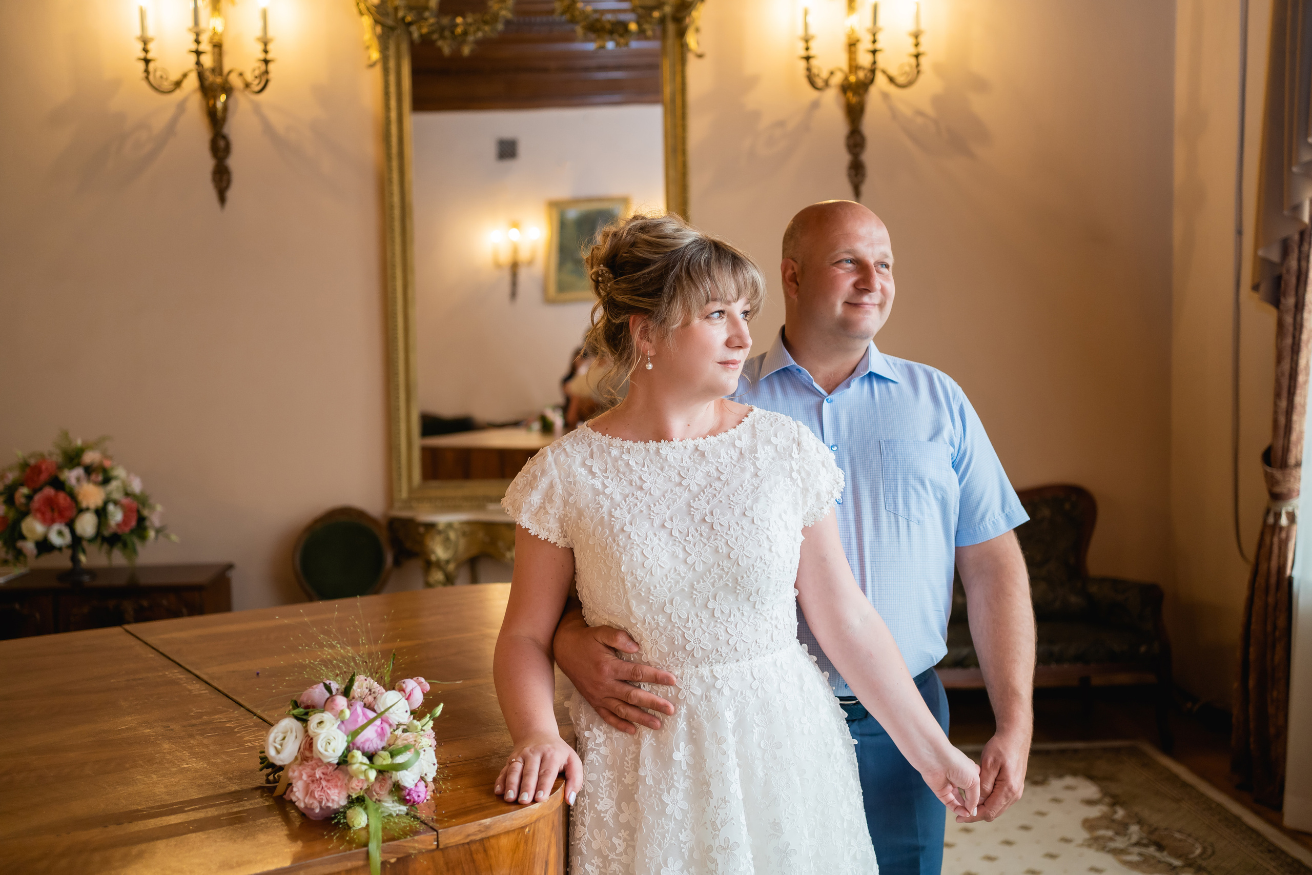 25 лет брака Полина и Сергей. Фотограф в Петергофе