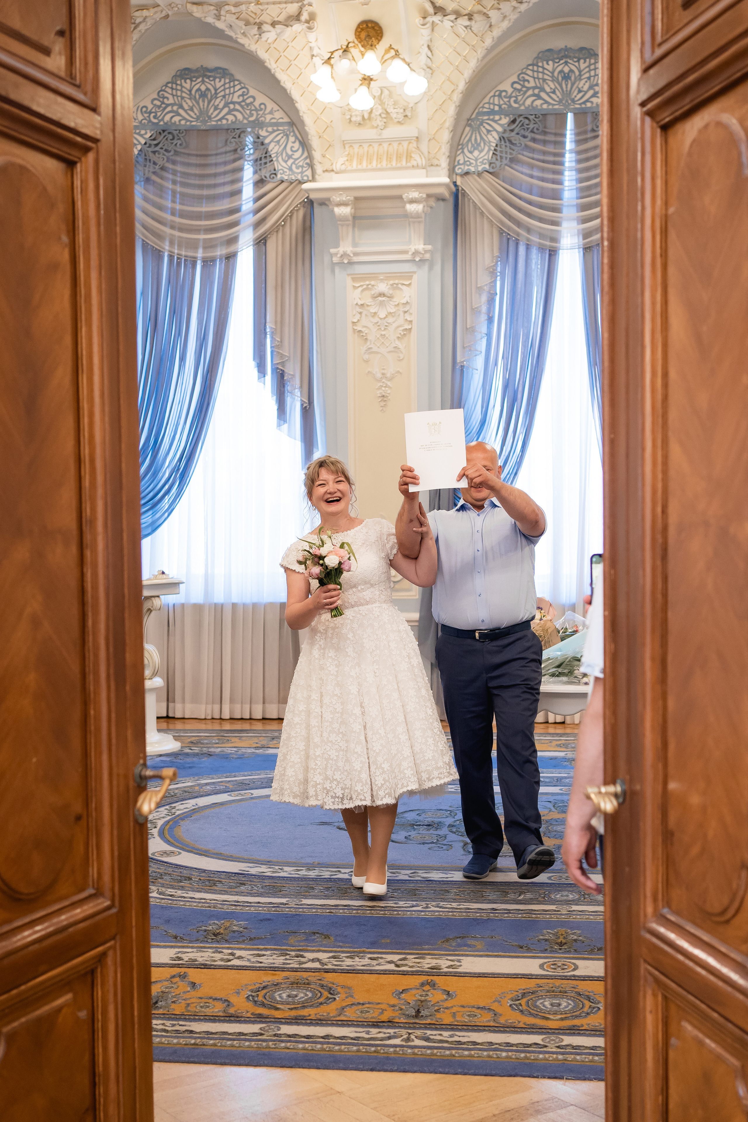 25 лет брака Полина и Сергей. Фотограф в Петергофе