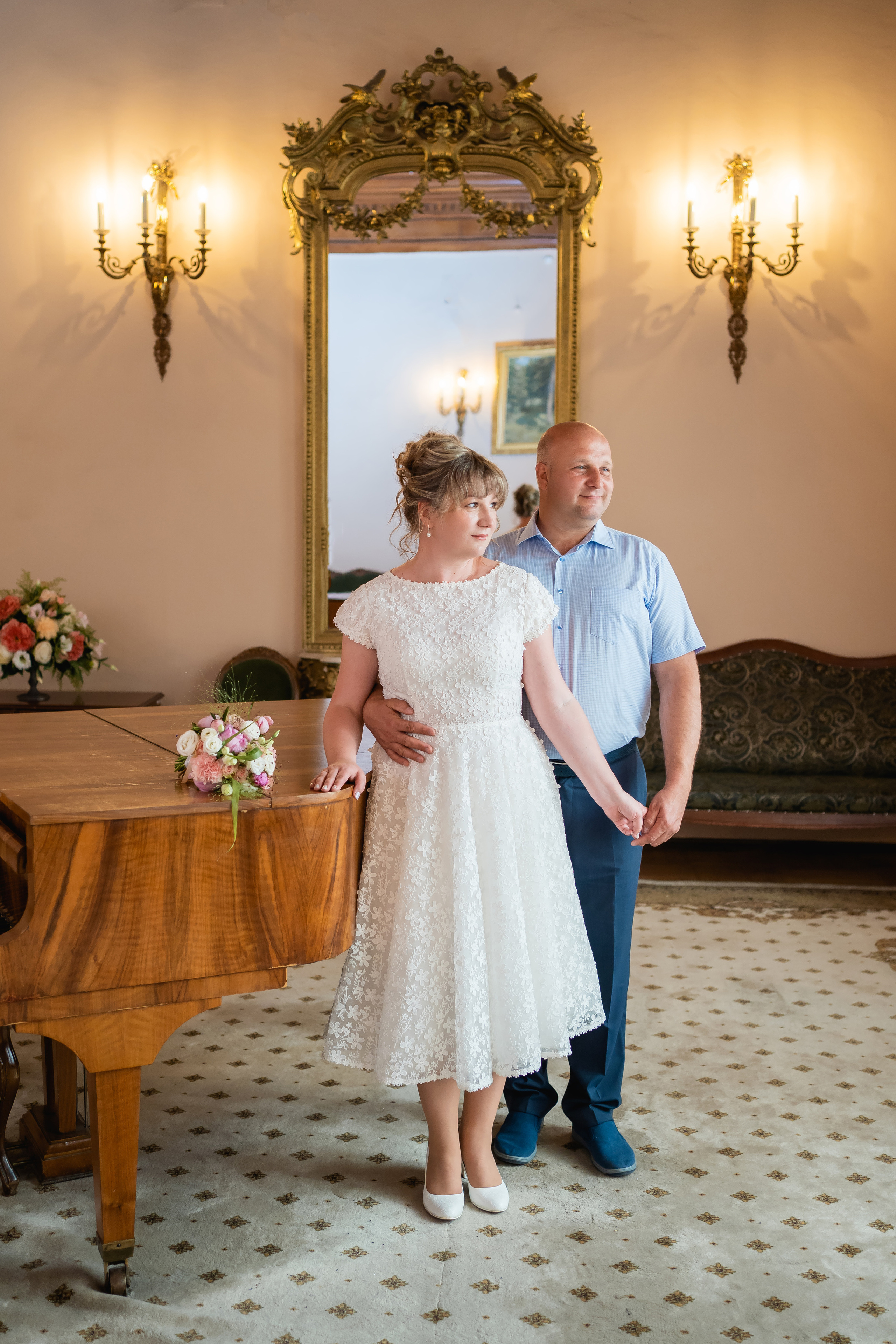 25 лет брака Полина и Сергей. Фотограф в Петергофе