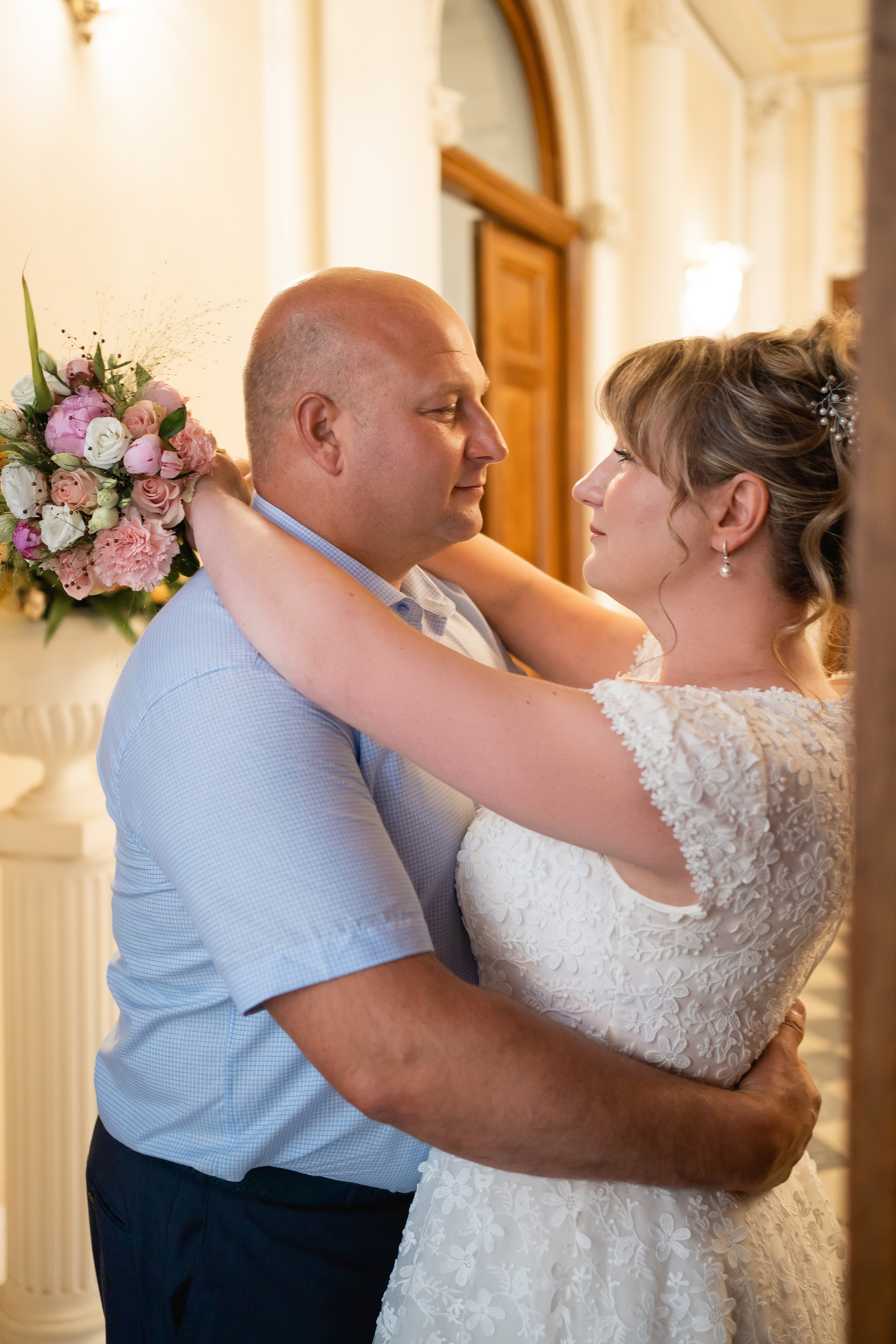 25 лет брака Полина и Сергей. Фотограф в Петергофе