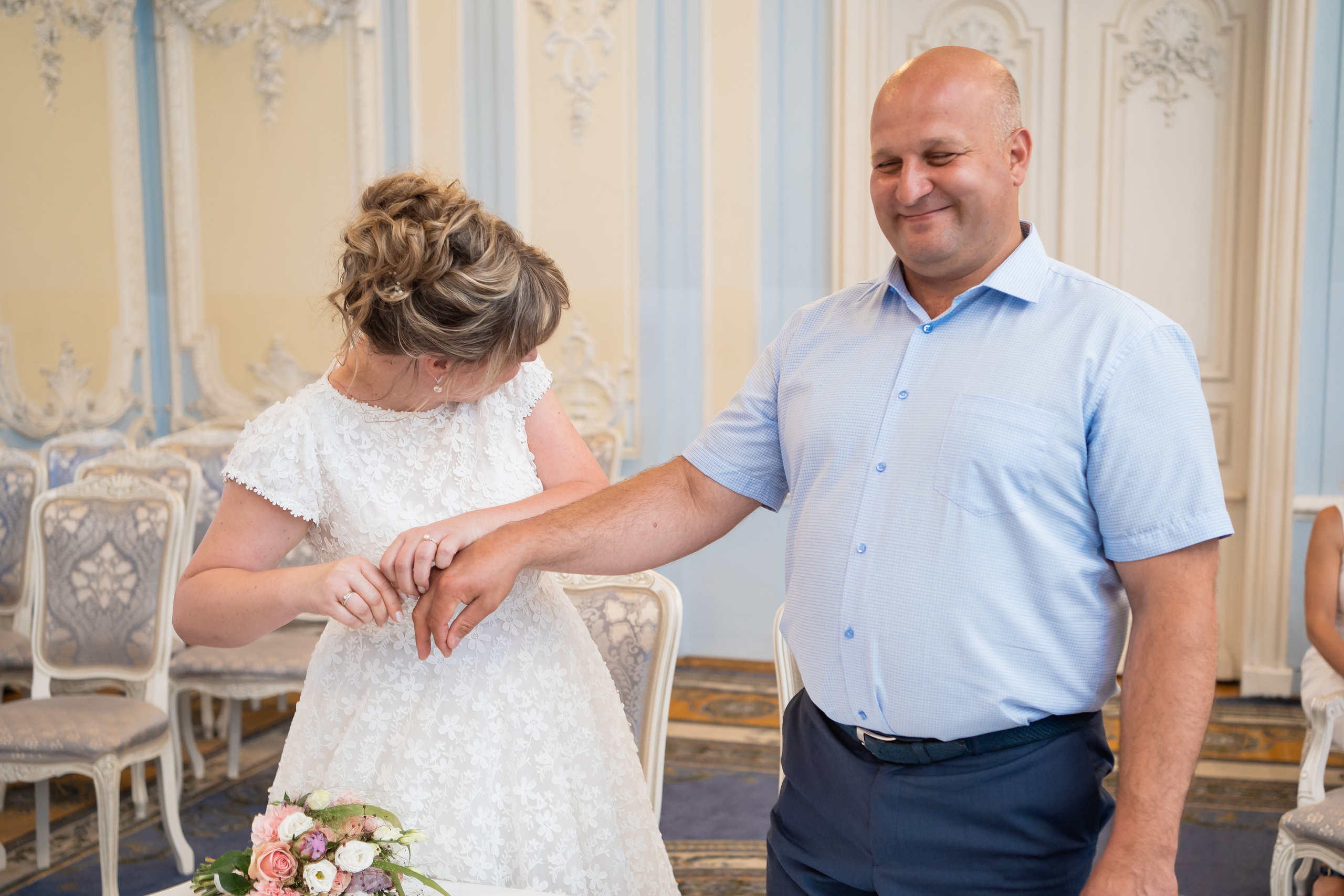 25 лет брака Полина и Сергей. Фотограф в Петергофе