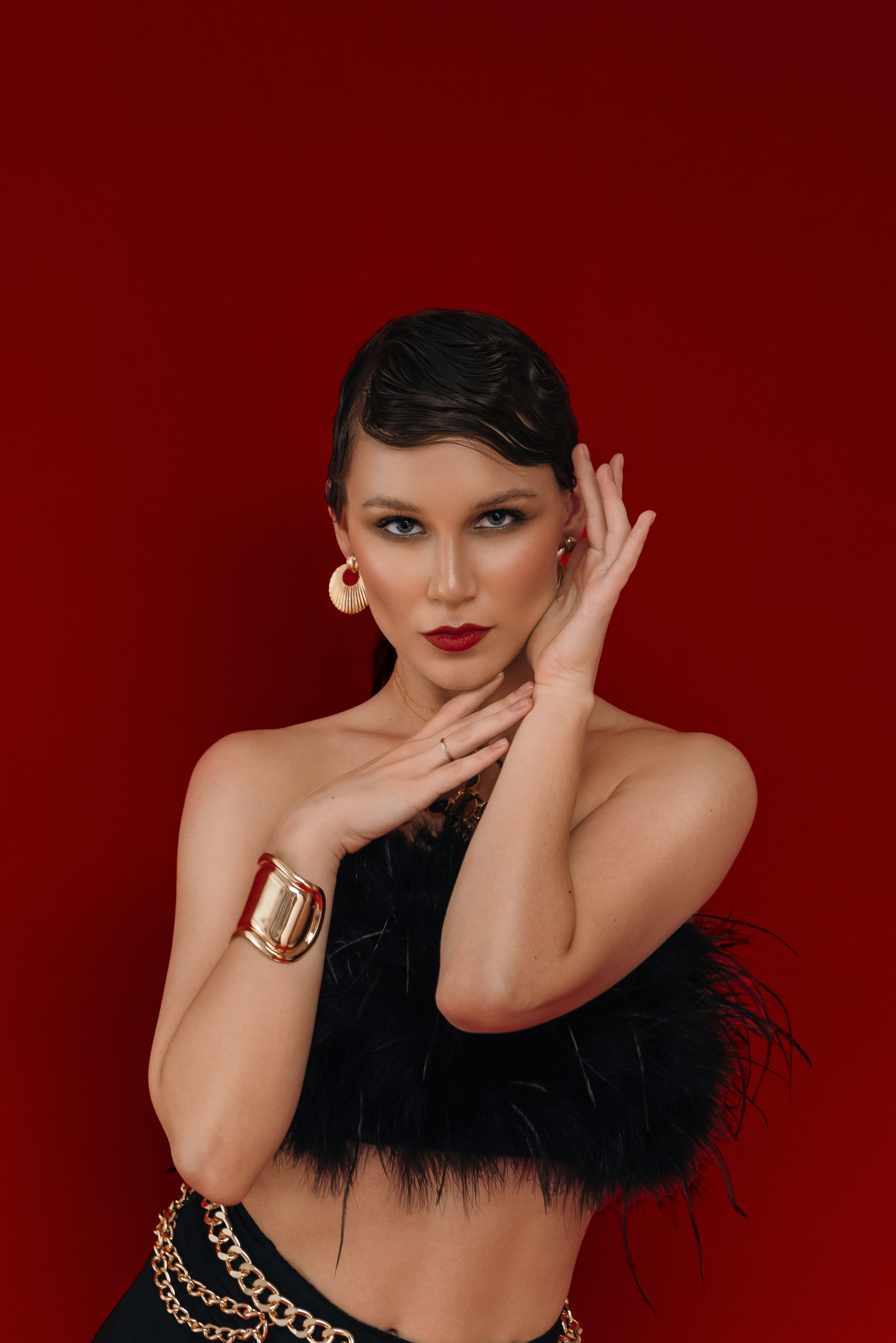 В студии. Асель Мурзина фотограф Казань