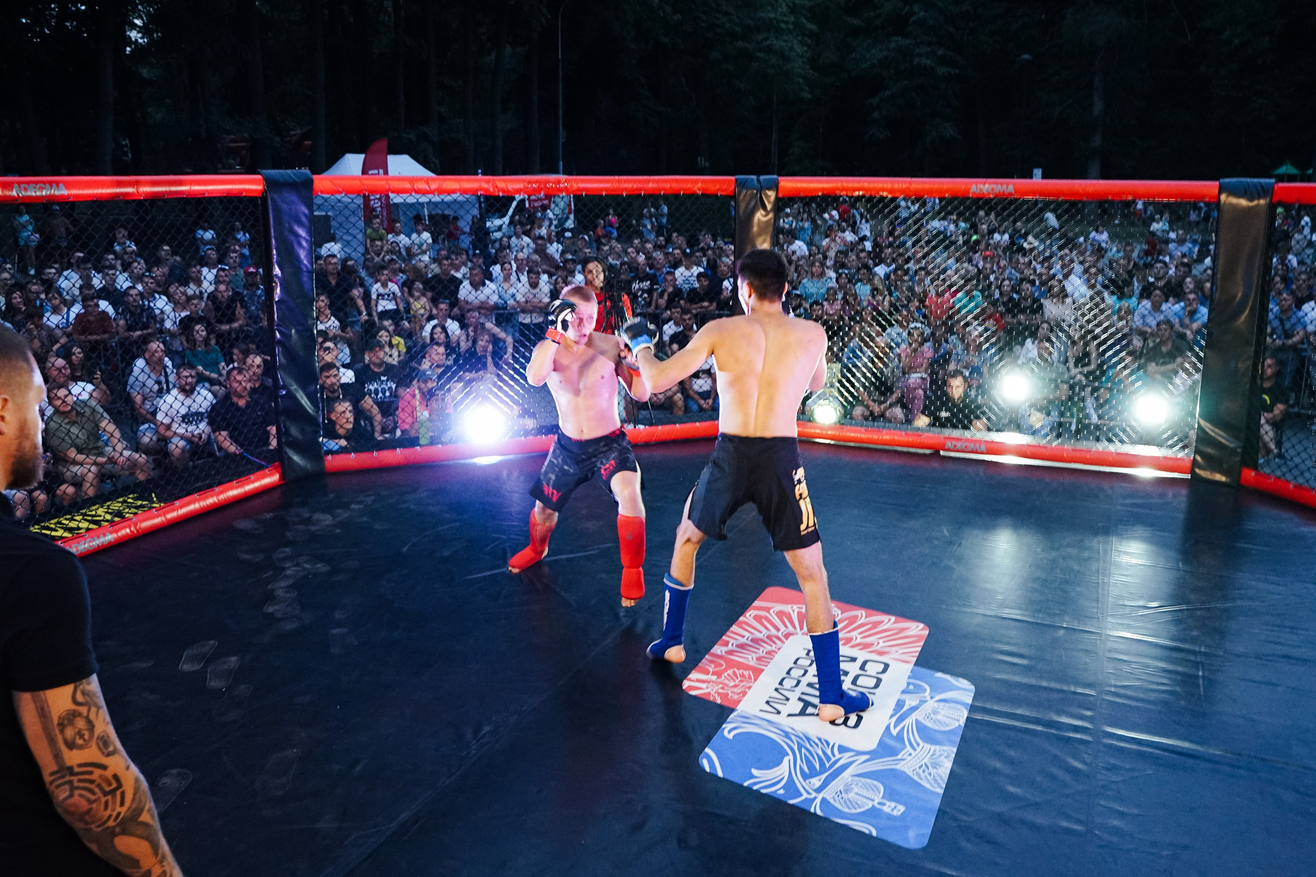 Вечер боев в ЦПКиО. Фотограф Надежда Погребняк | Рязань | Москва