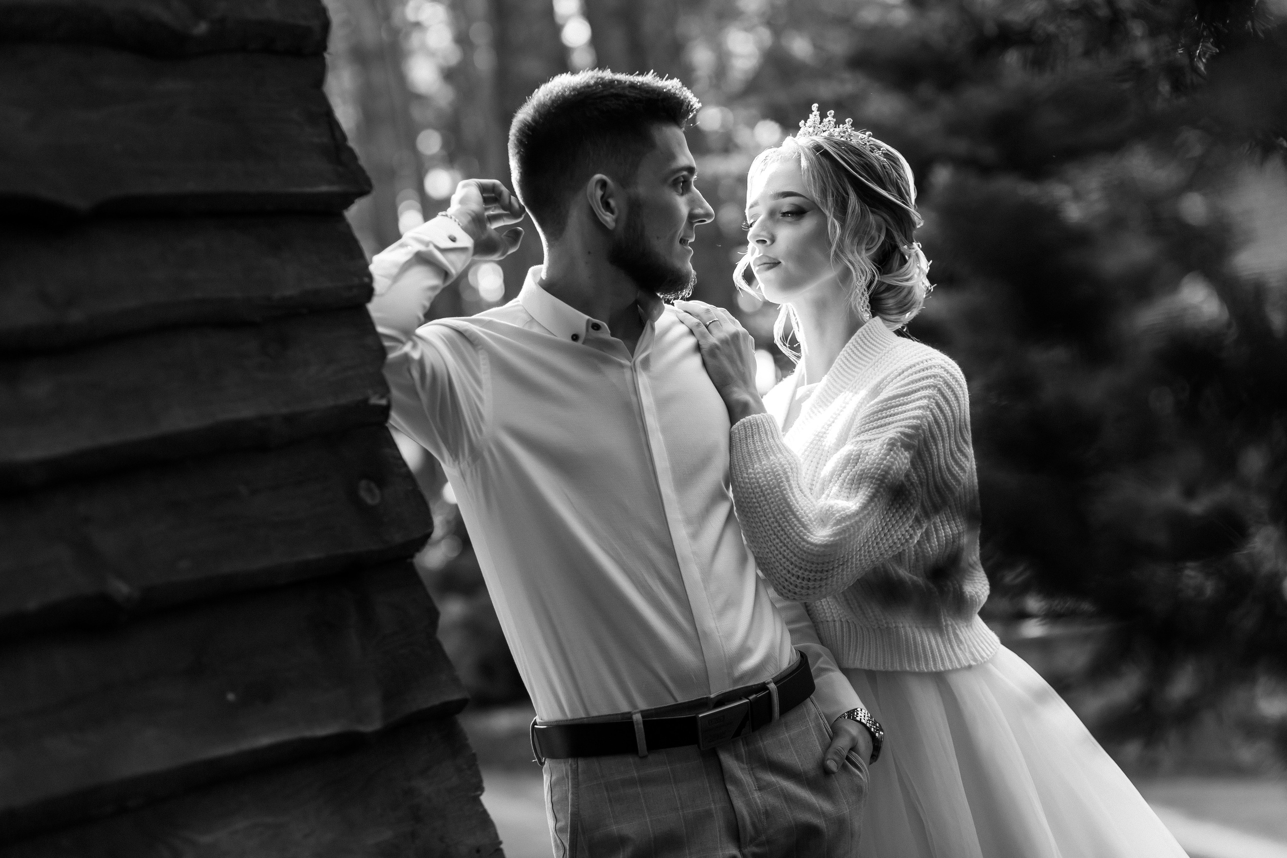 Свадебные фотографии Дмитрия и Ксении на базе отдыха Донской лес. Свадебный и портретный фотограф в Липецке Станислав Истомин