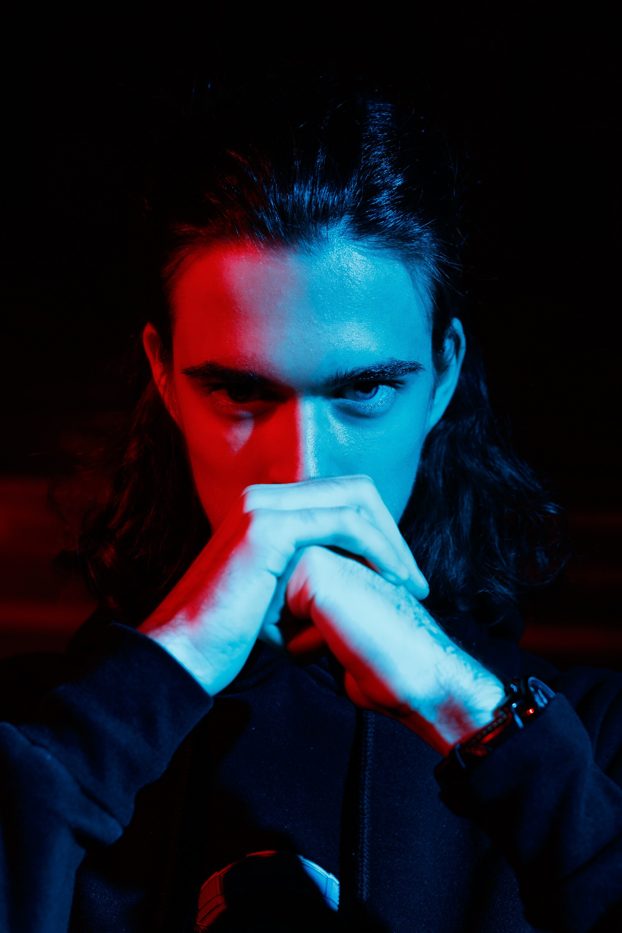 Фотосессия с неоновым светом и вспышками. Свадебный и портретный фотограф в Воронеже Нестеренко Илья