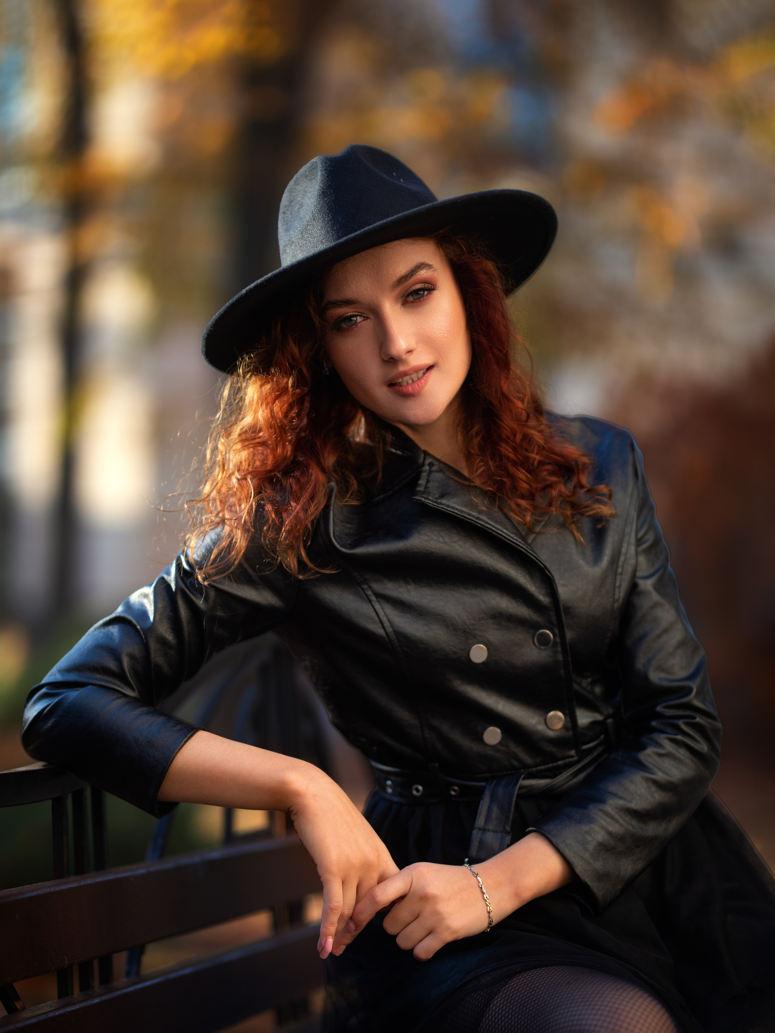 Осенняя фотосъемка в парке с Анастасией в формате для «себя»