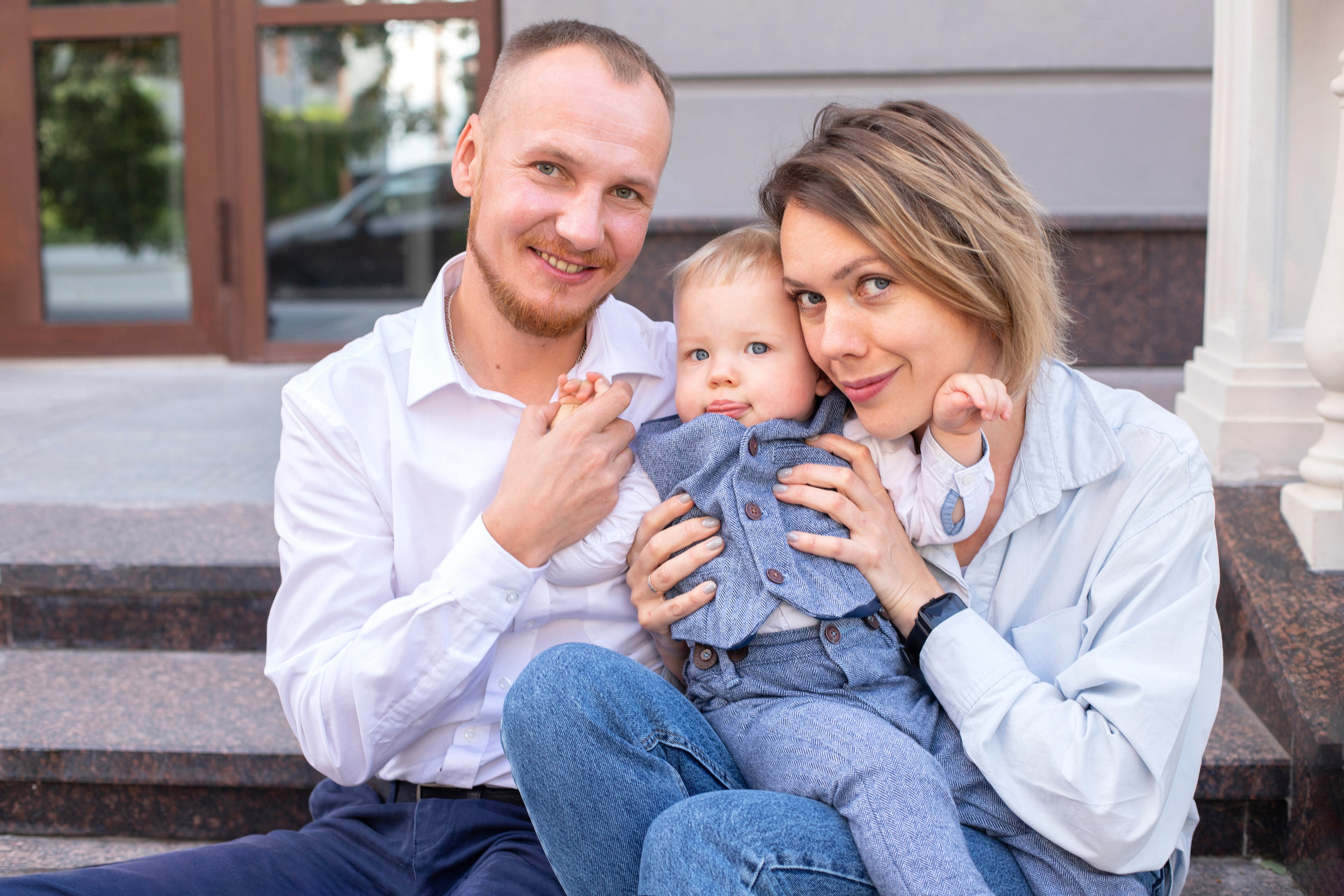 Артём + Лидия + Марк. Фотограф новорожденных в Екатеринбурге Татьяна Продан