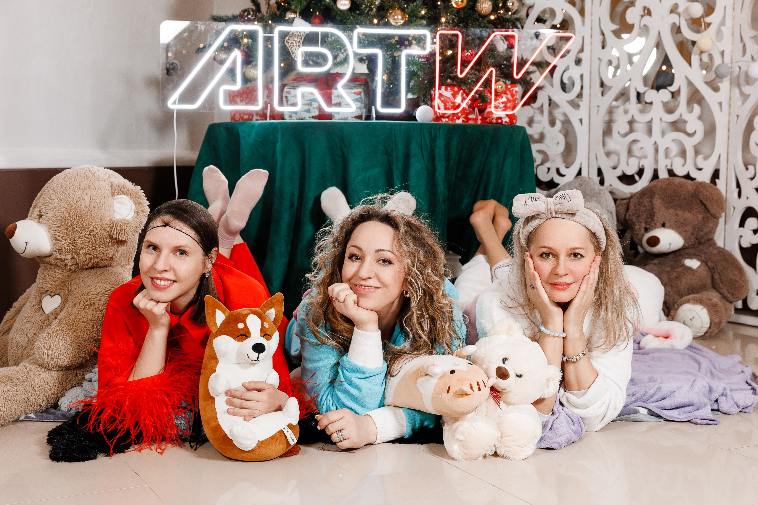 Пижамный новогодний корпоратив АРТВ. Фотограф в Санкт-Петербурге — Сергей Петров