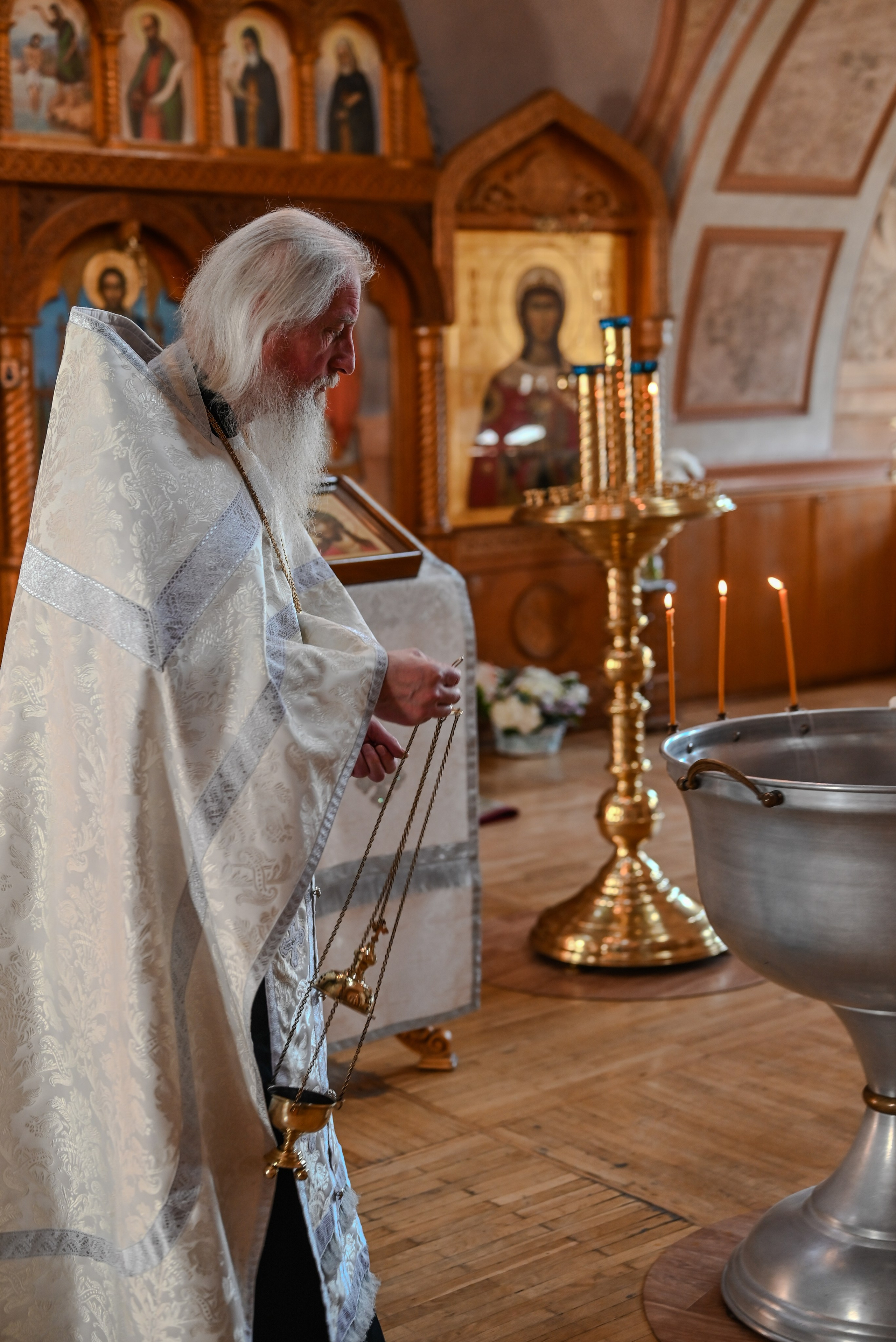 Крещение мама Анна. Семейный и детский фотограф Москва