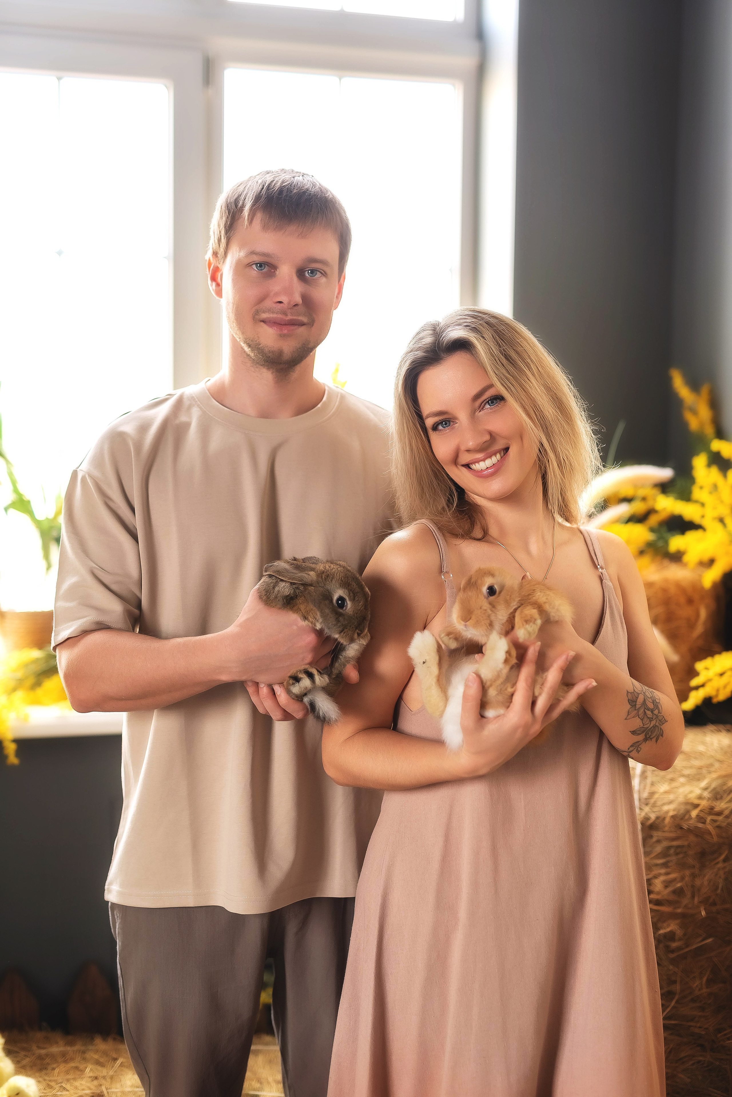 Семейная пасхальная фотосессия. Семейный, детский фотограф в Воронеже Анна Никитина