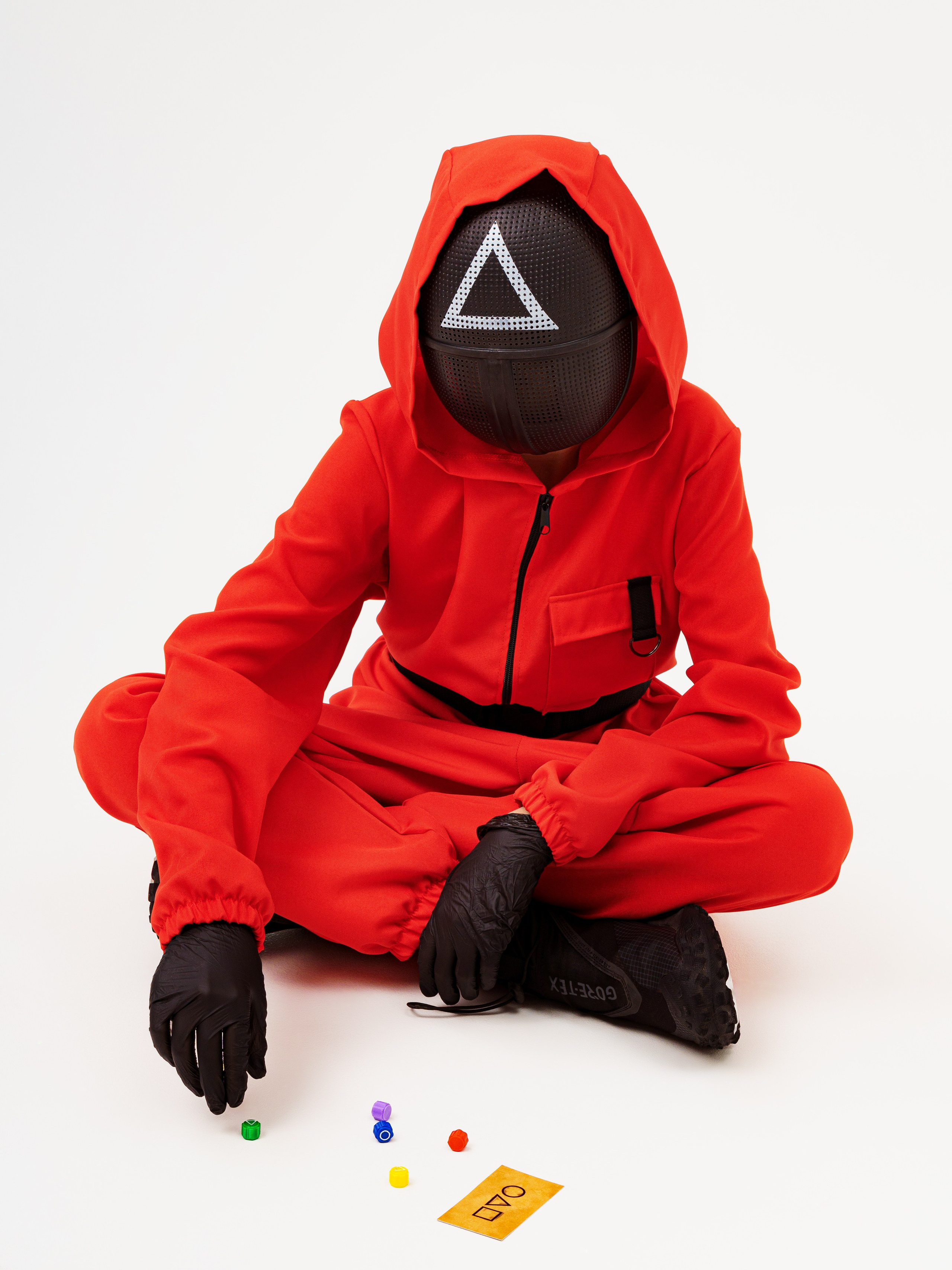 Костюм охранника (Игра в кальмара). Макаров Сергей|Creamlebot Фотограф города Ростов-на-Дону