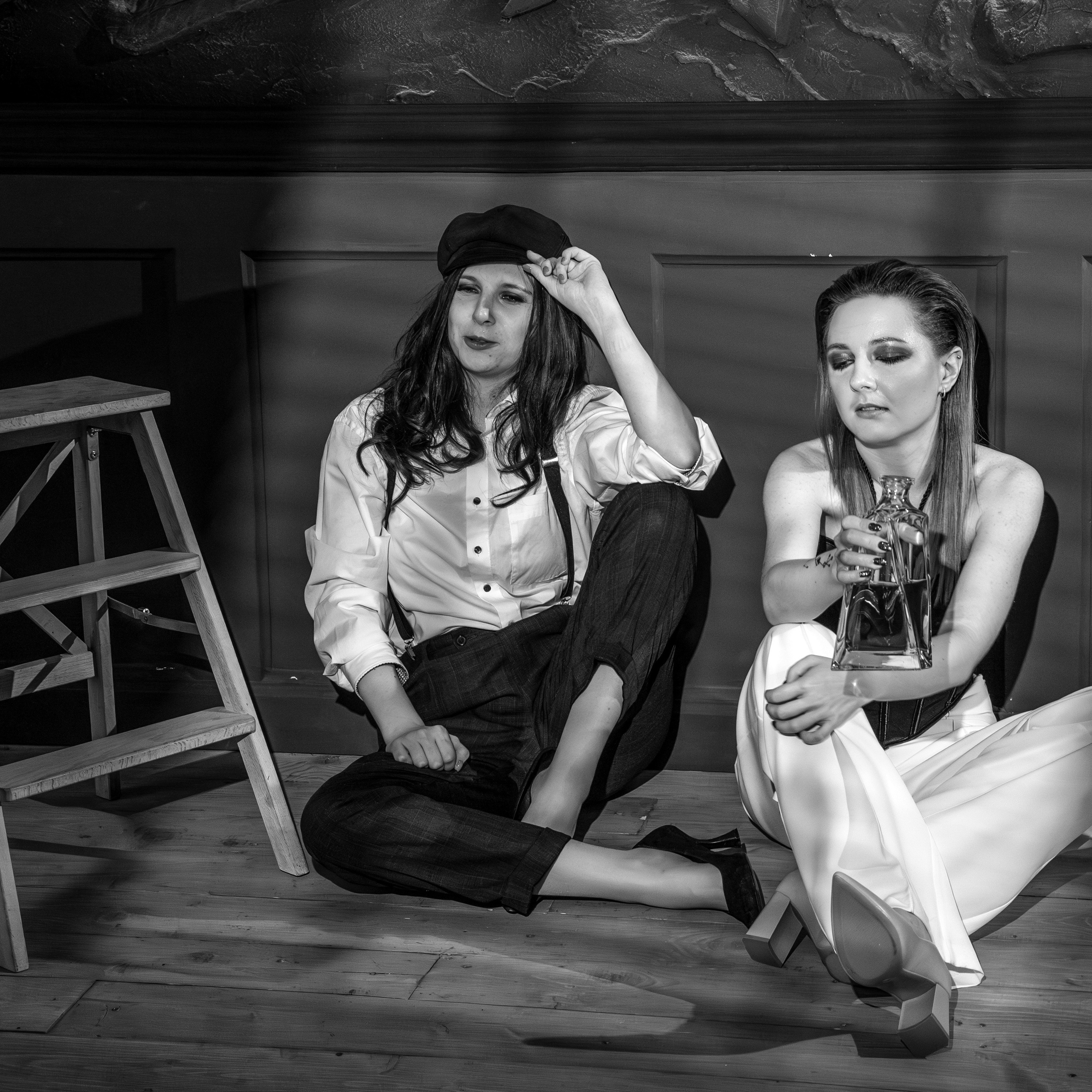 Трио. Нуар. Фотограф Надежда Савосина