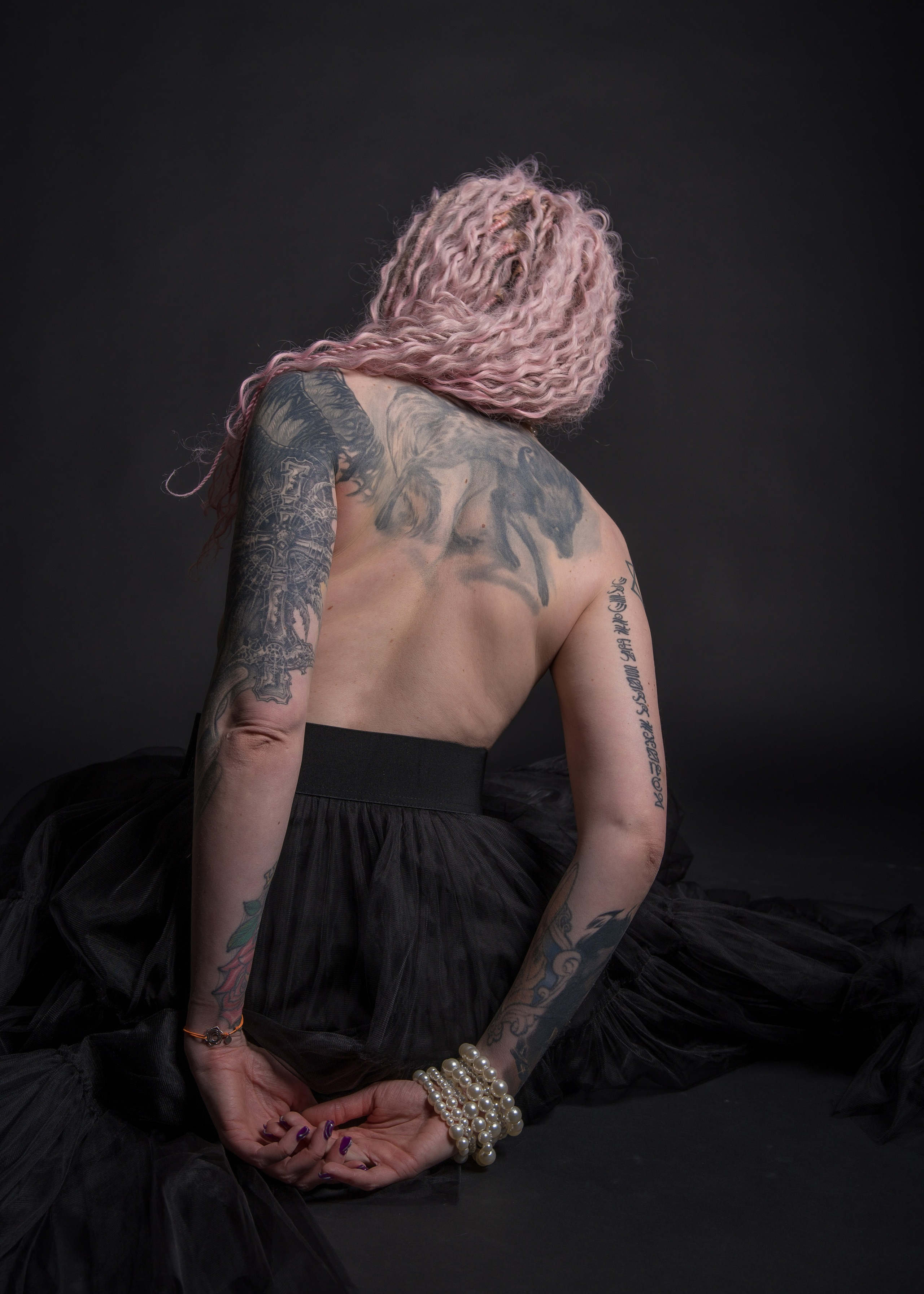 Polina. Present on February 14. Art-photographer Ira Wind