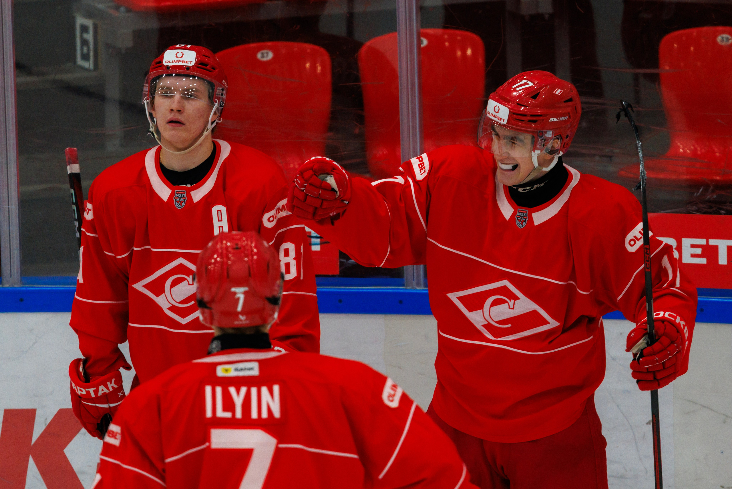 МАТЧ МХЛ. МХК СПАРТАК — АКАДЕМИЯ СКА. Artem Zenin Photography