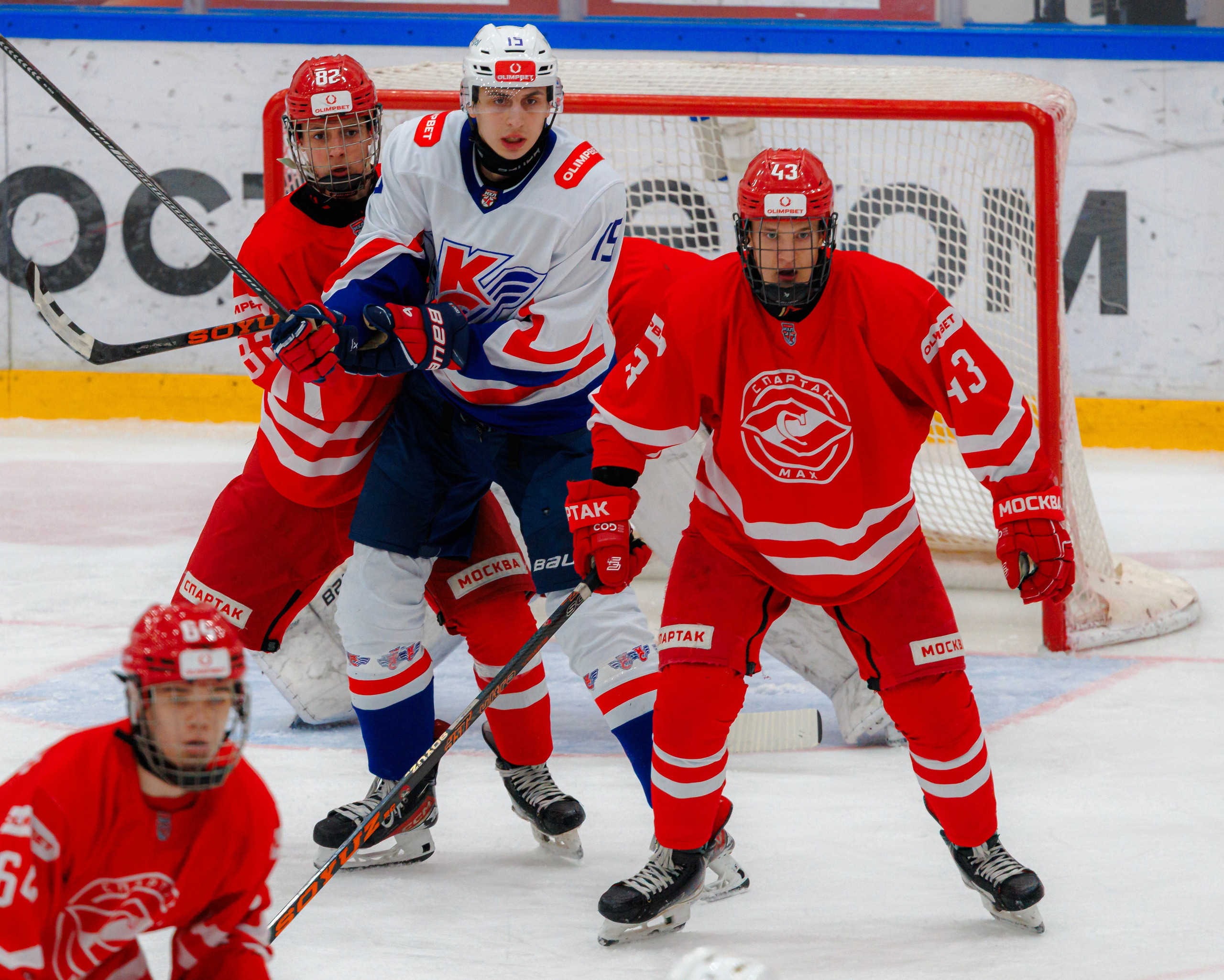 МАТЧ МХЛ. МХК СПАРТАК МАХ — ХК КРЫЛЬЯ СОВЕТОВ. Artem Zenin Photography