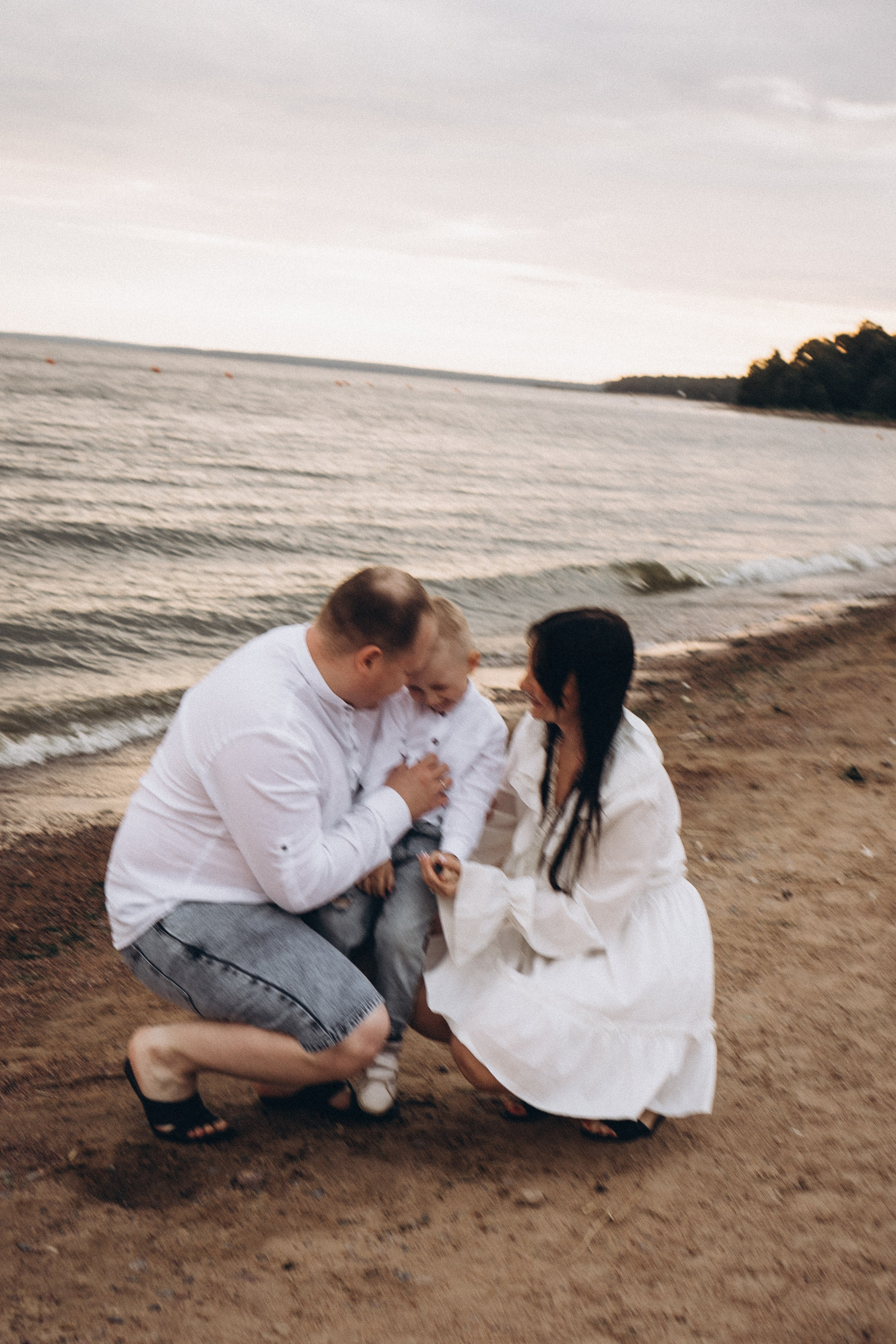 Семейная история на берегу залива. Профессиональный фотограф, Санкт-Петербург — Виктория Богомолова