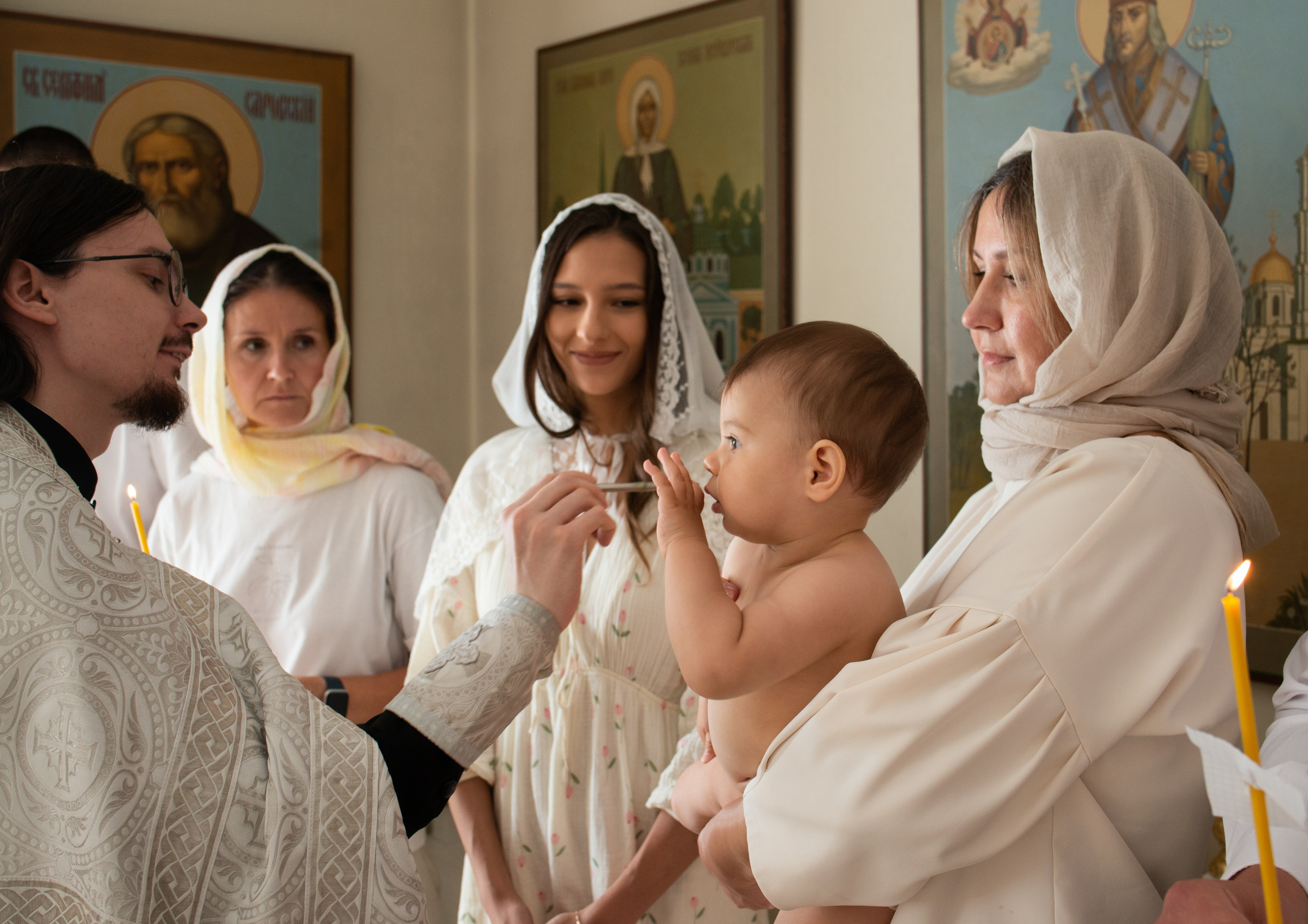 Крещение Вероники. Семейный и детский фотограф в Екатеринбурге Наталия Акимова