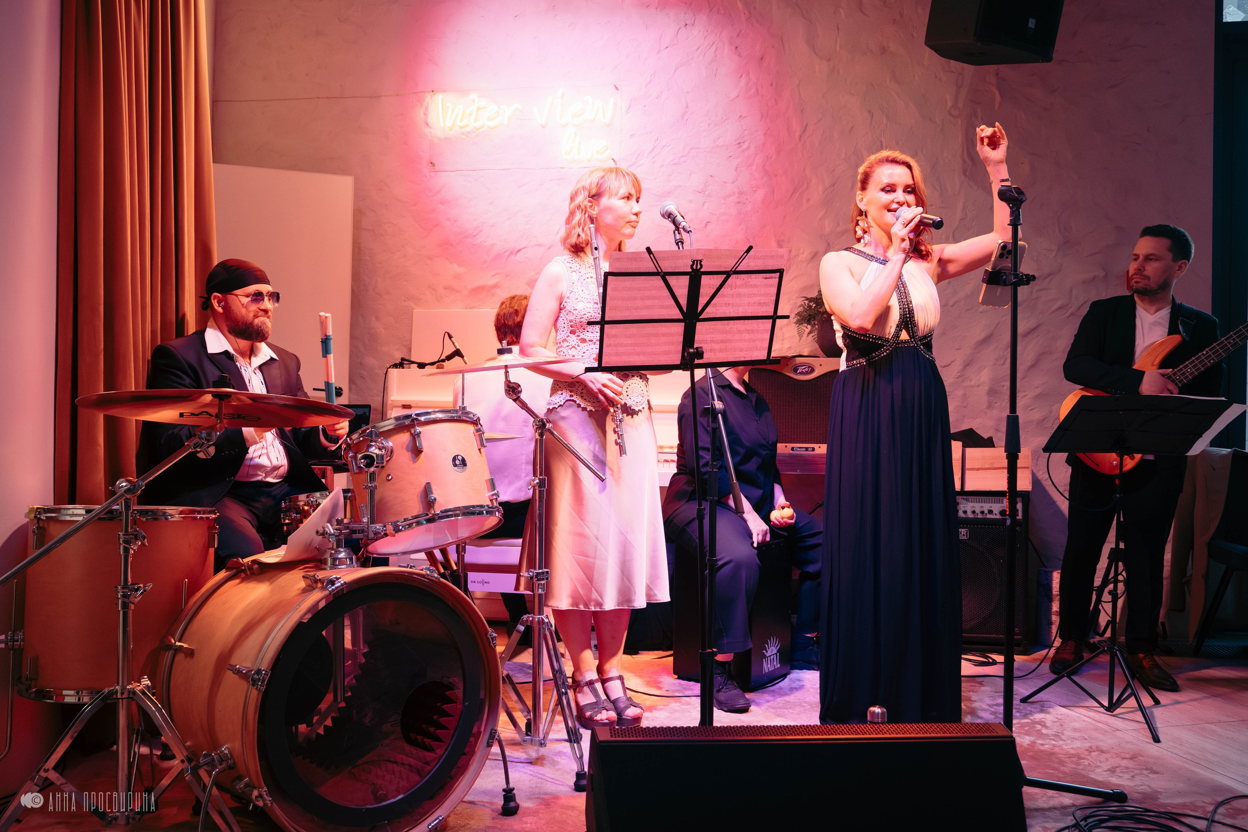 Джазовый концерт, бар Interview. Ваш фотограф в Санкт-Петербурге Анна Просвирина