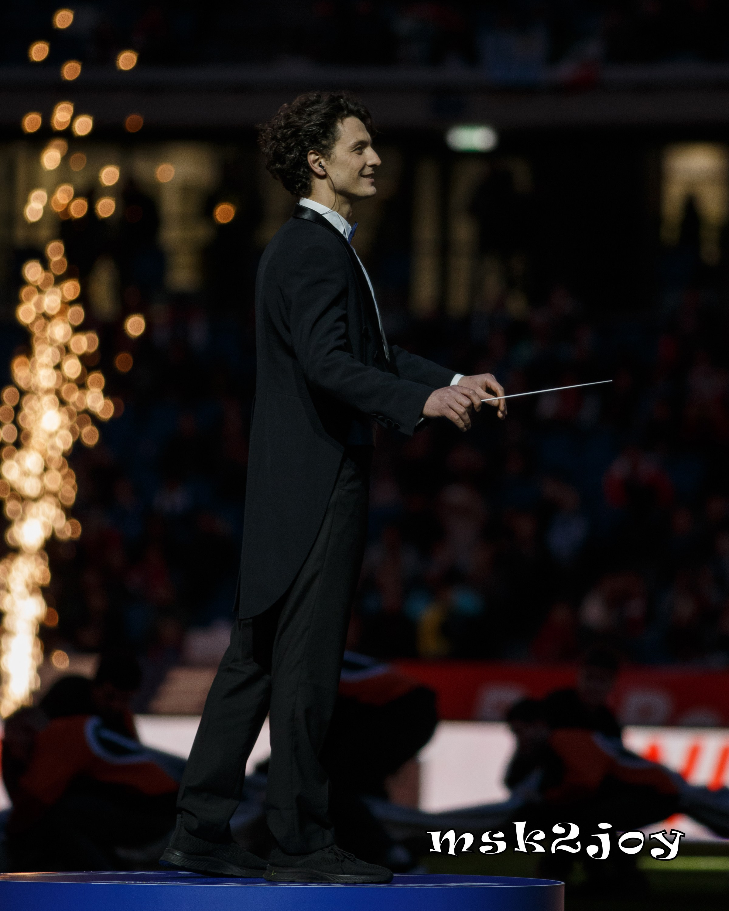 Шоу перед матчем тура Динамо Москва - Спартак Москва. Фотограф - Михаил Тоцкий.