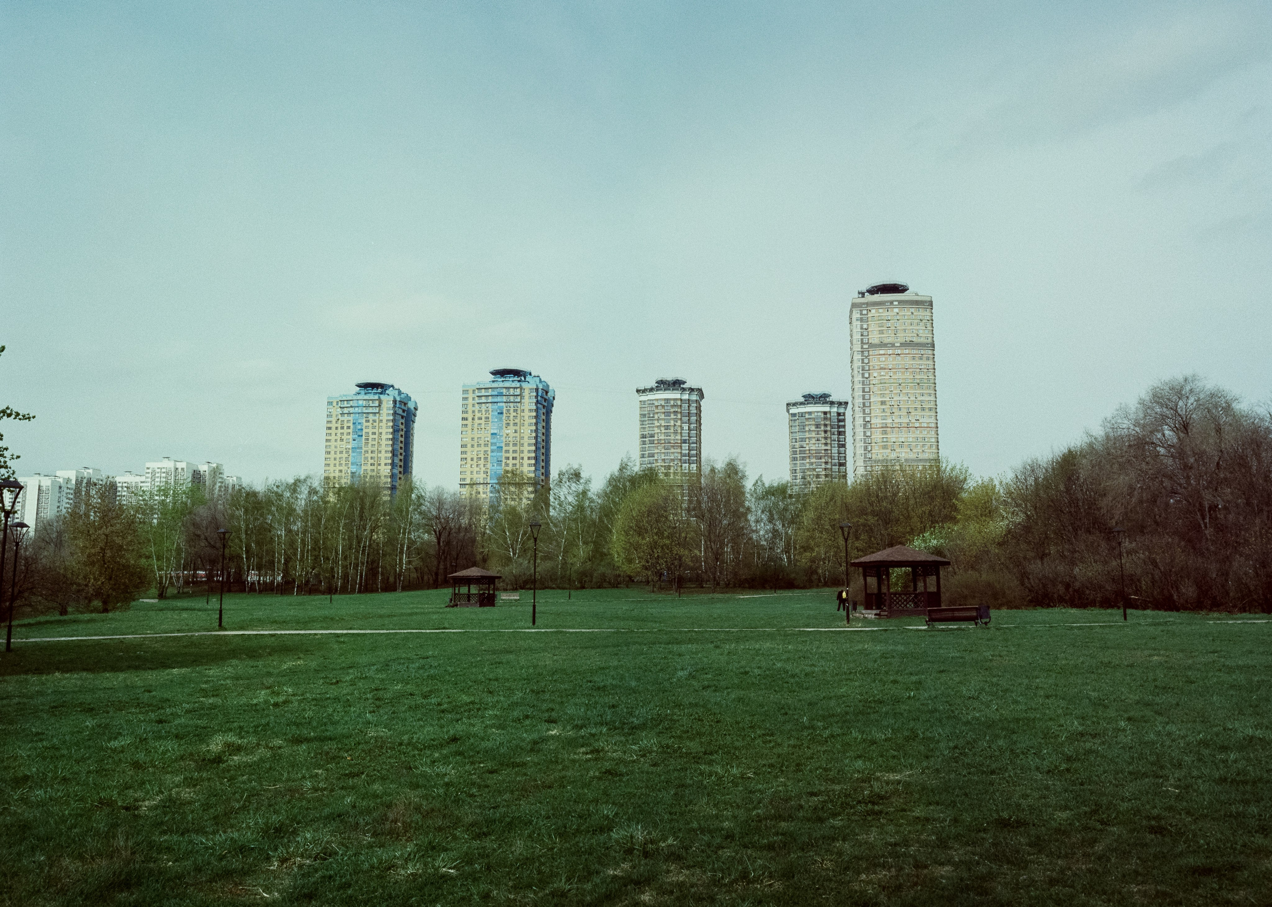 Ricoh 500GS / SFL 200T / Строгино тестовая пленка апрель 2024 г