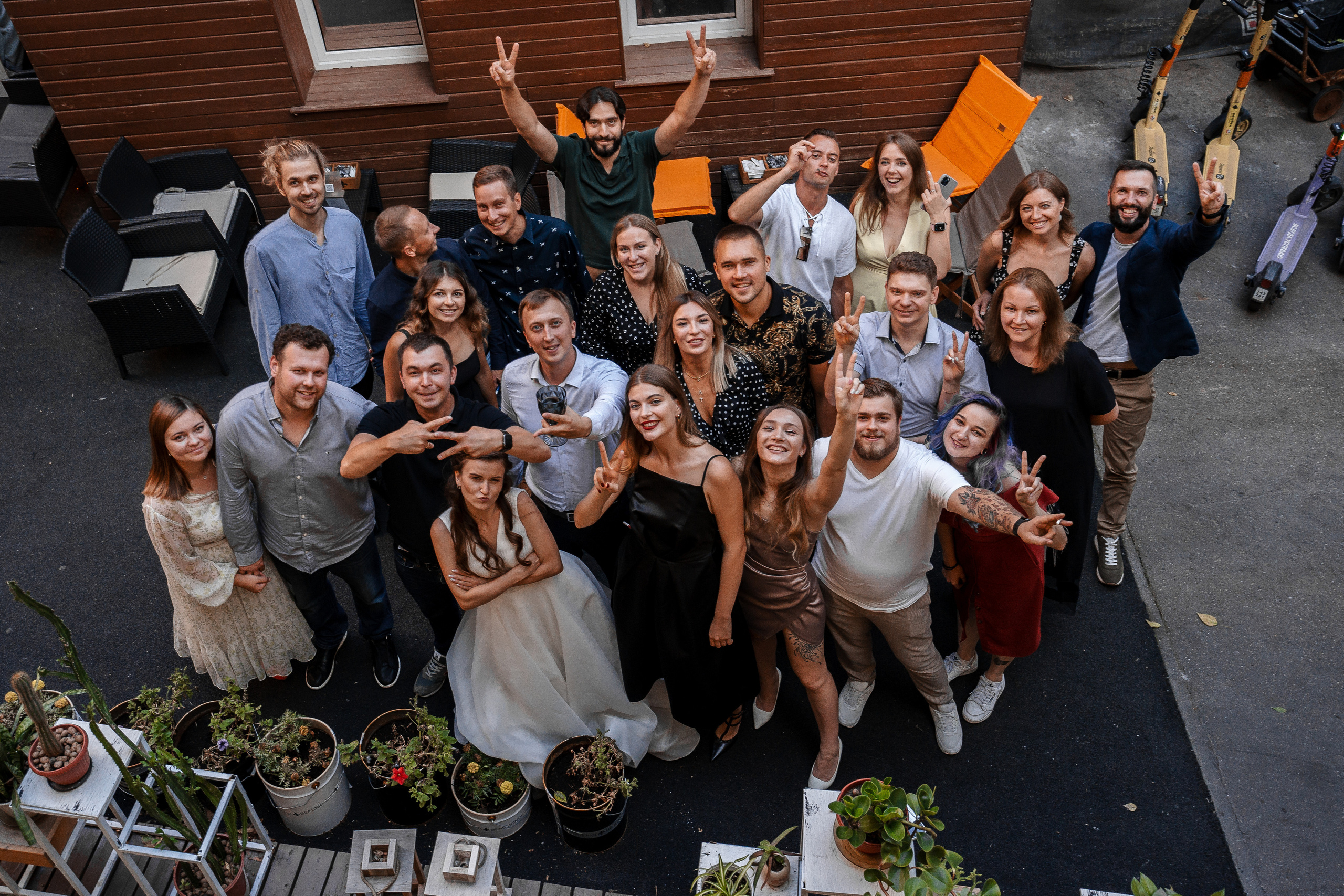 Свадебная вечеринка. Фотограф — Матвеев Роман