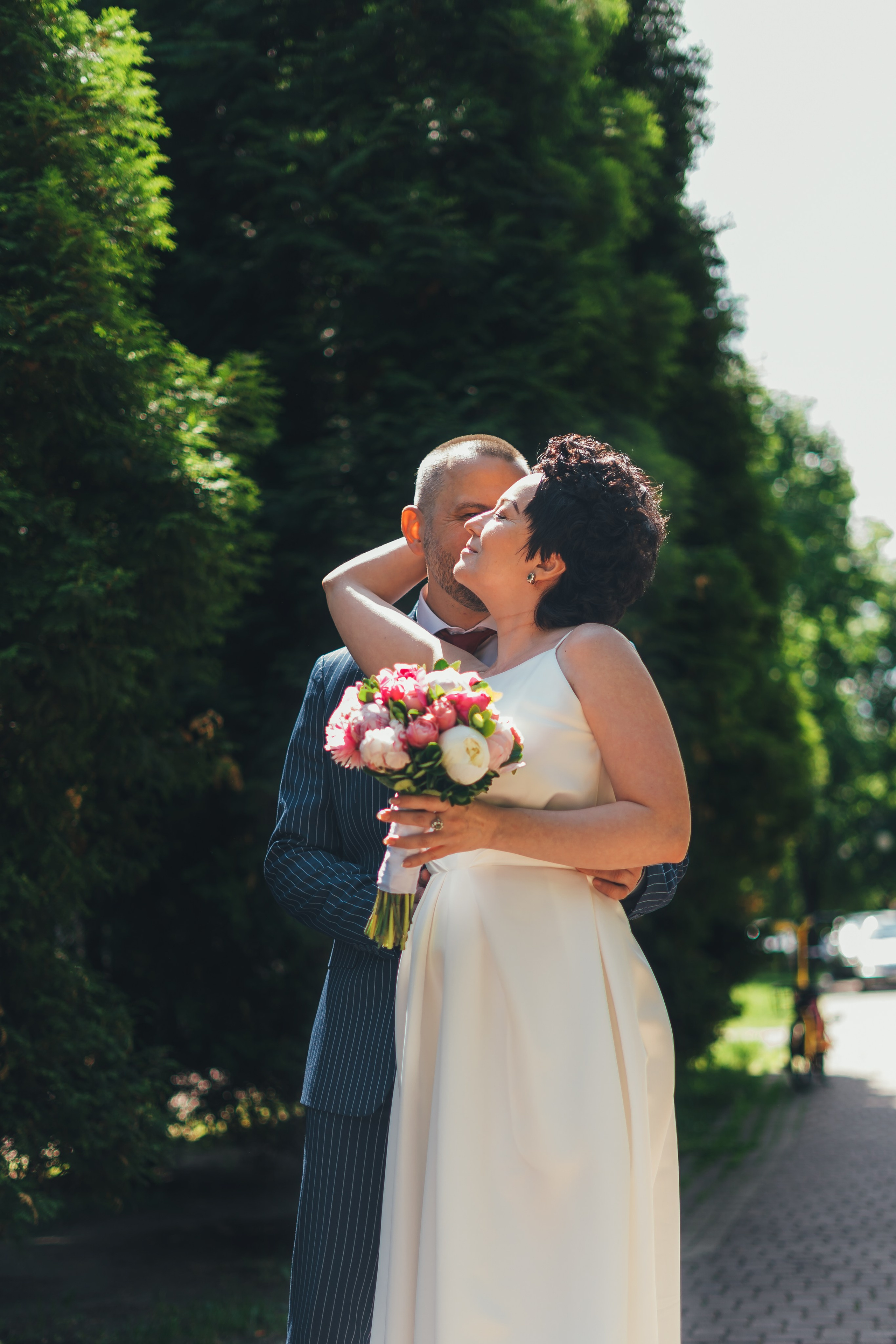 Ольга и Андрей, ЗАГС Железнодорожный, ВДНХ ресторан Московское небо. Наталья Дукалова фотограф Щелково Королев Пушкино Москва Балашиха