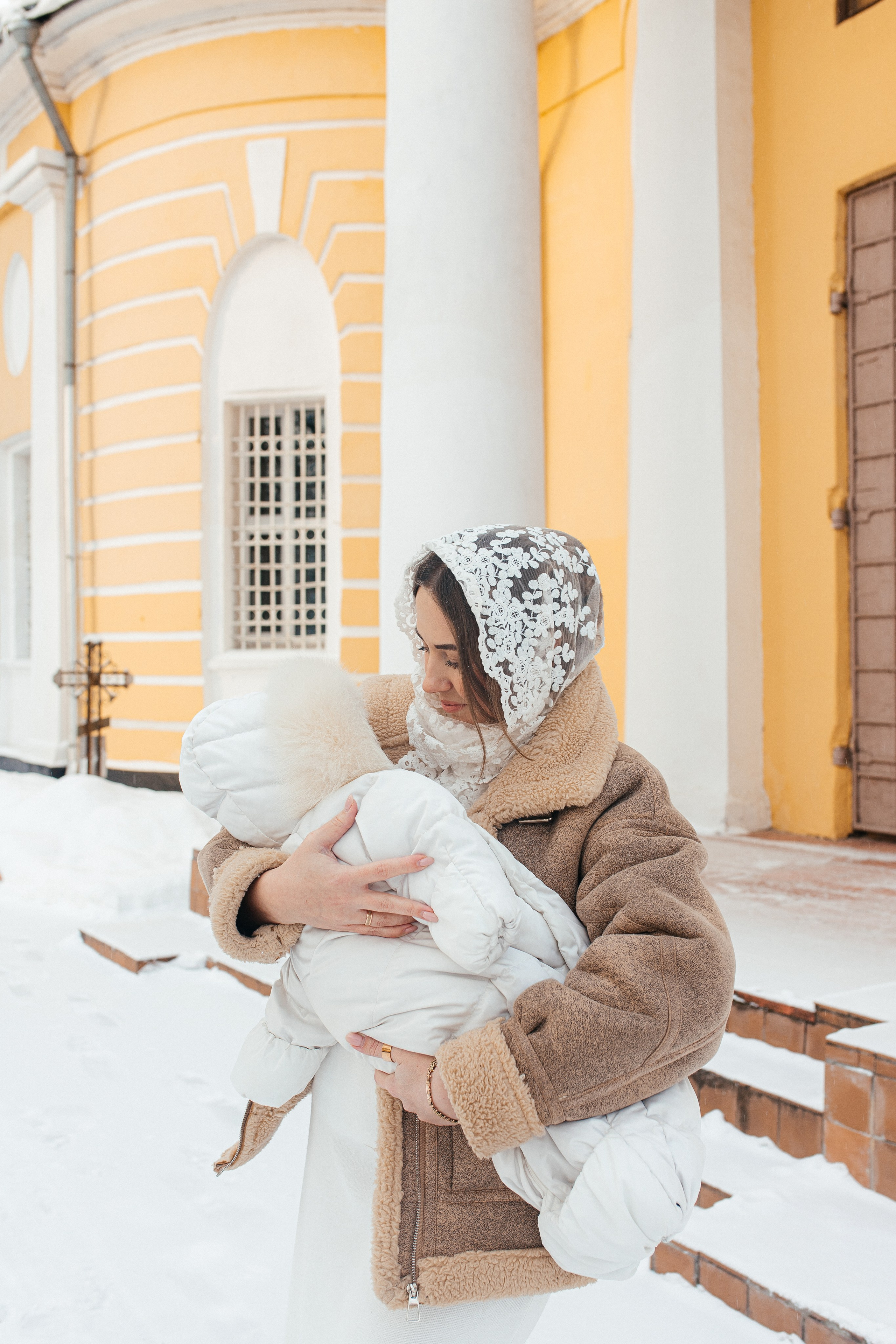 Крещение Михаил. Семейный и домашний фотограф в Москве и МО Королева Валерия