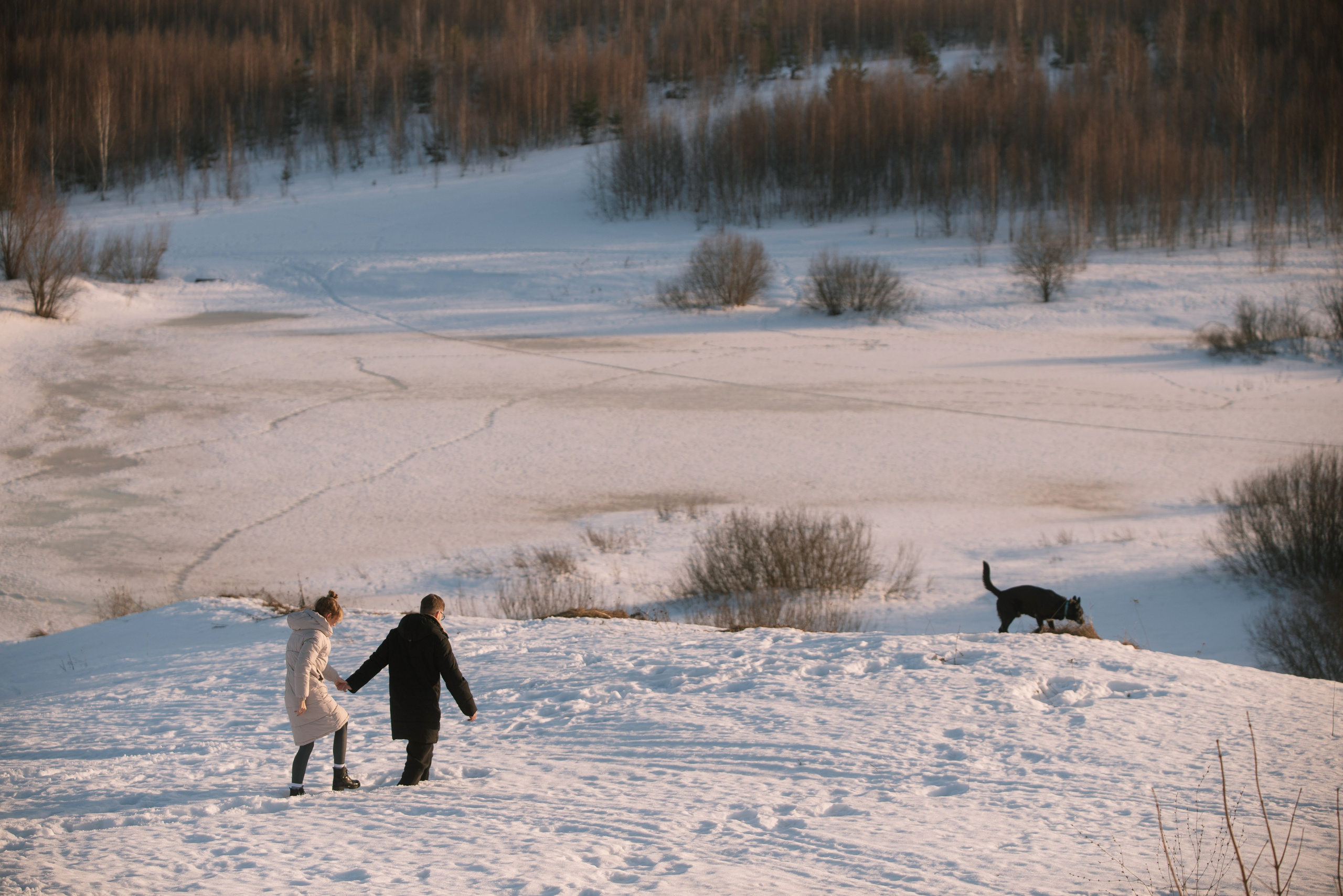 Лариса, Денис и Шепс. Фотограф Анна Тюрина