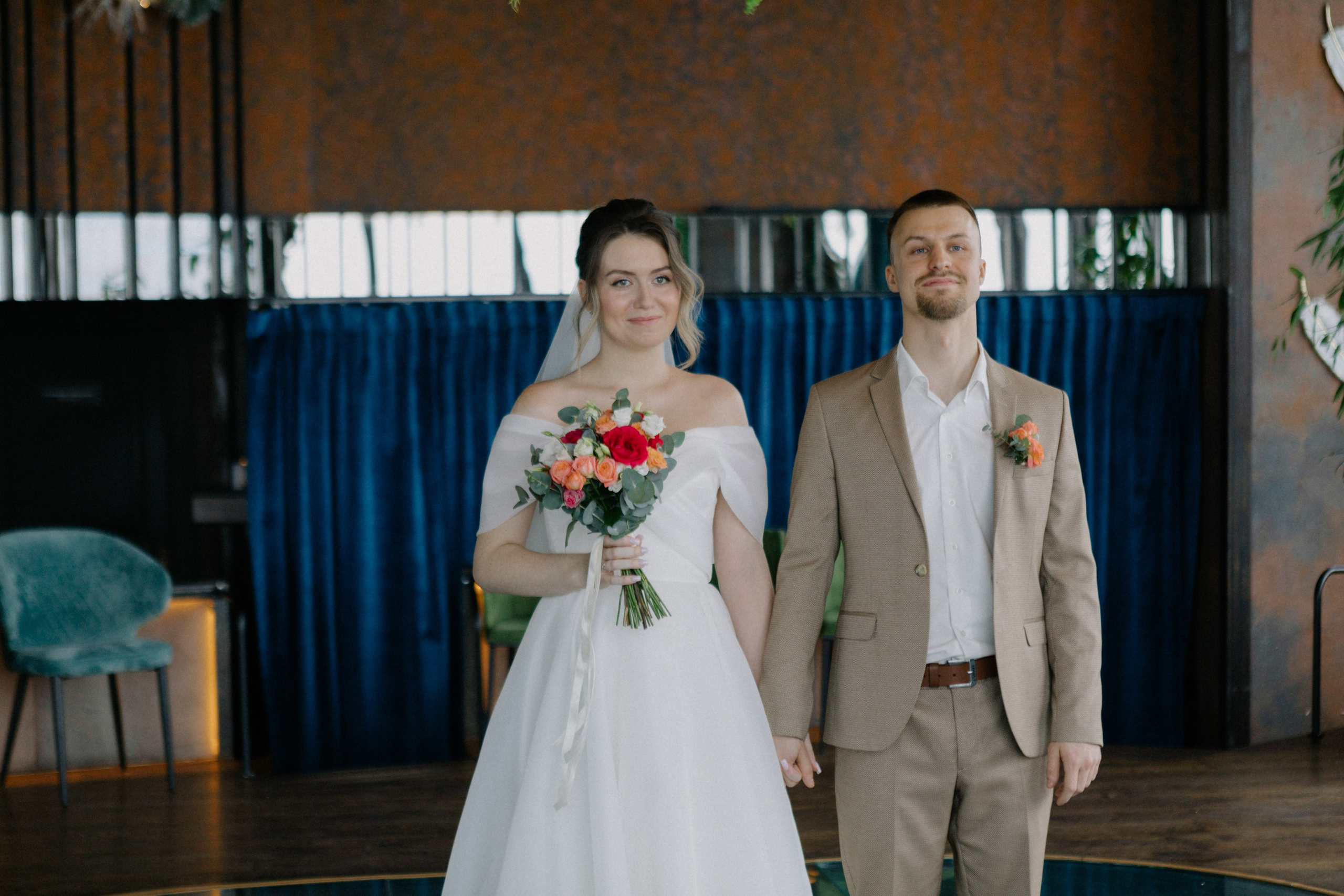 Ксюша и Илья. Утро в отеле роспись в Birds. Свадебный и портретный фотограф в Москве Анастасия Масюк