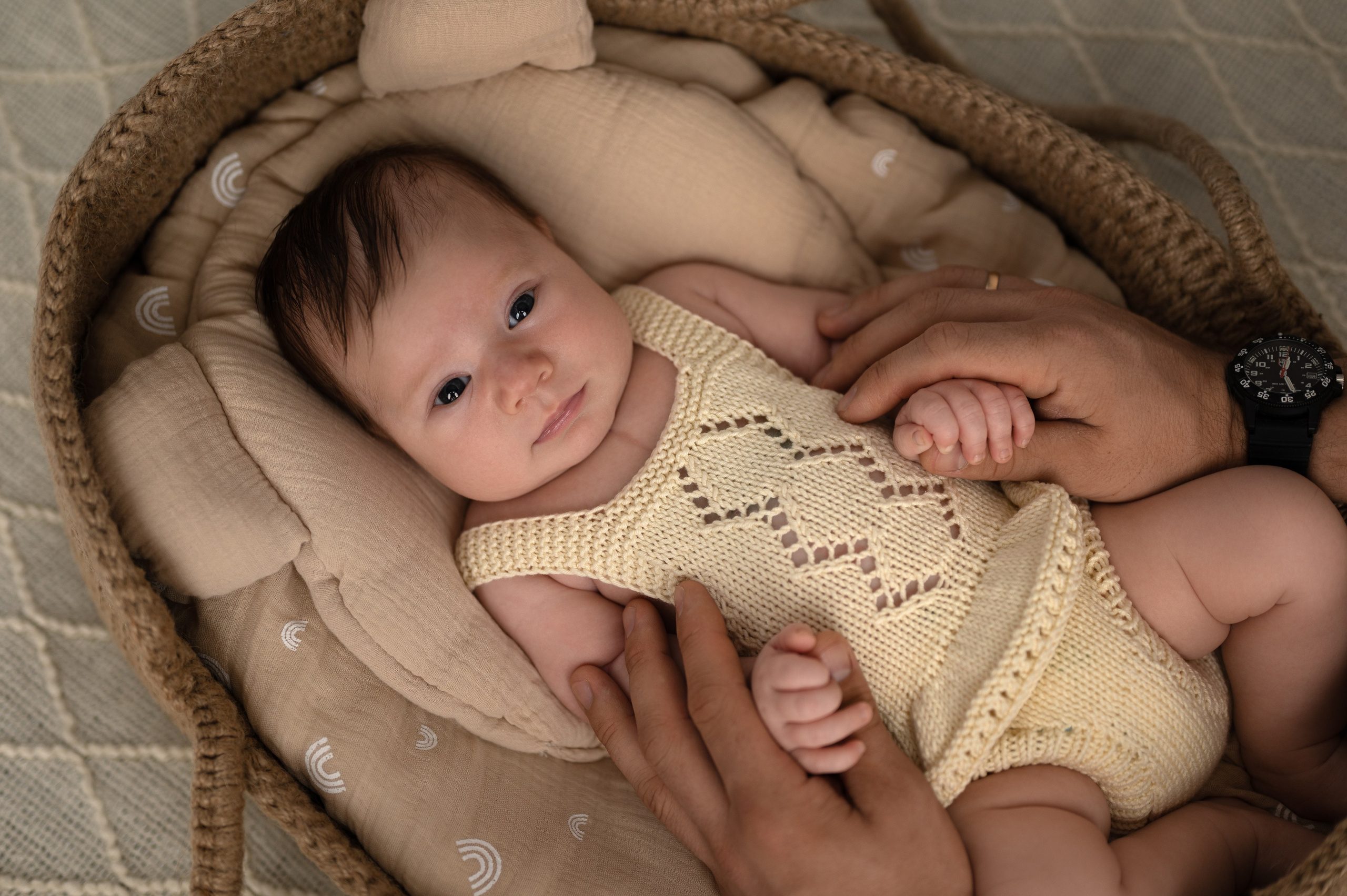 Натуральный ньюборн. Фотограф новорождённых Ольга Ушакова Москва