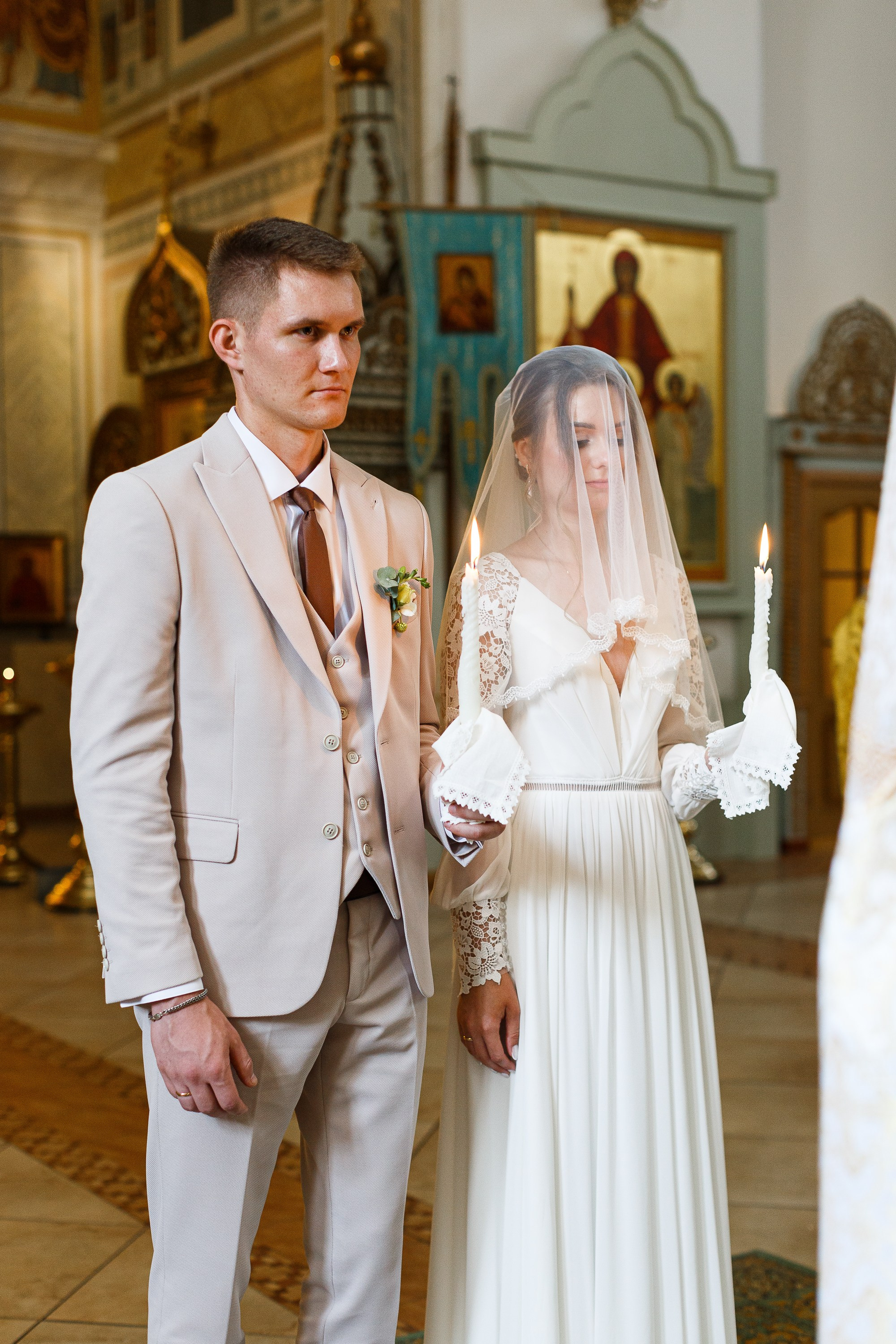 Венчание в храме Живоначальной Троицы на Шаболовке