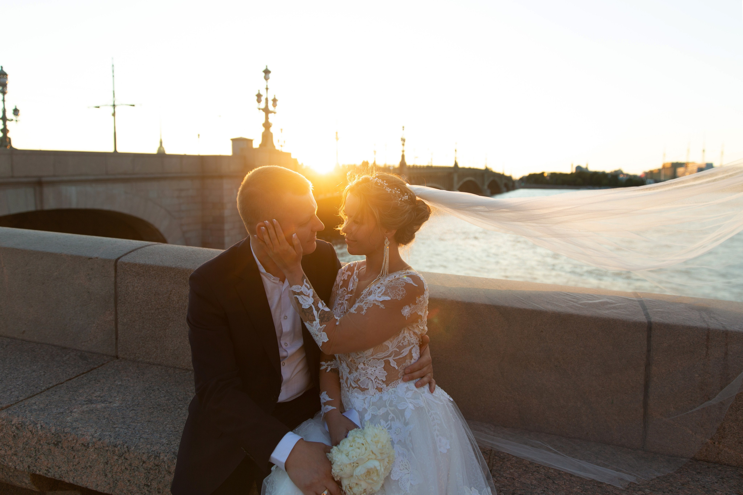 Свадебная съемка Юли и Юры. Свадебный и портретный фотограф в Санкт-Петербурге Надежда Чечулина