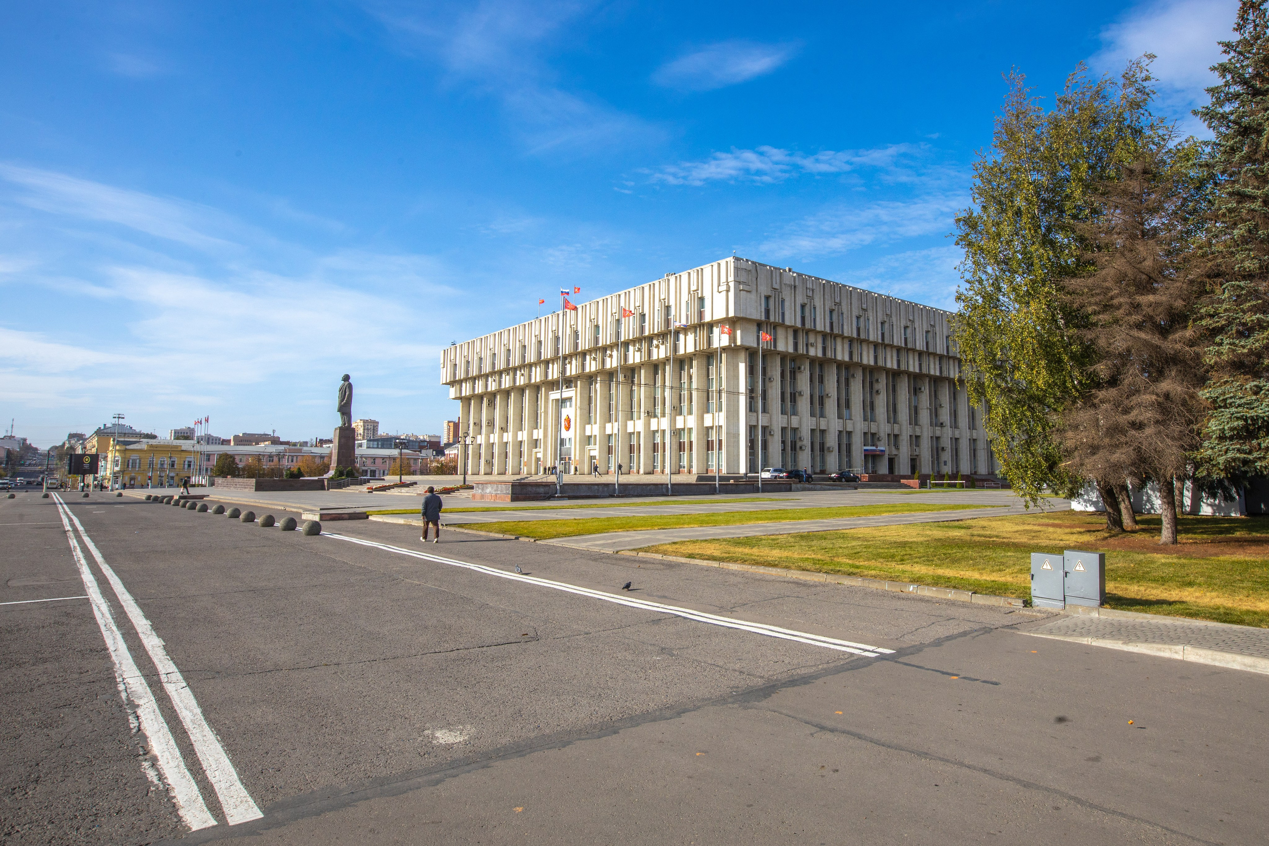 Площадь Ленина, Гостинный двор, Белый дом, Фонтаны, улица Советская. Фотограф в Туле Крупский АнДРей. Фотостудия «КАДР71» в Туле