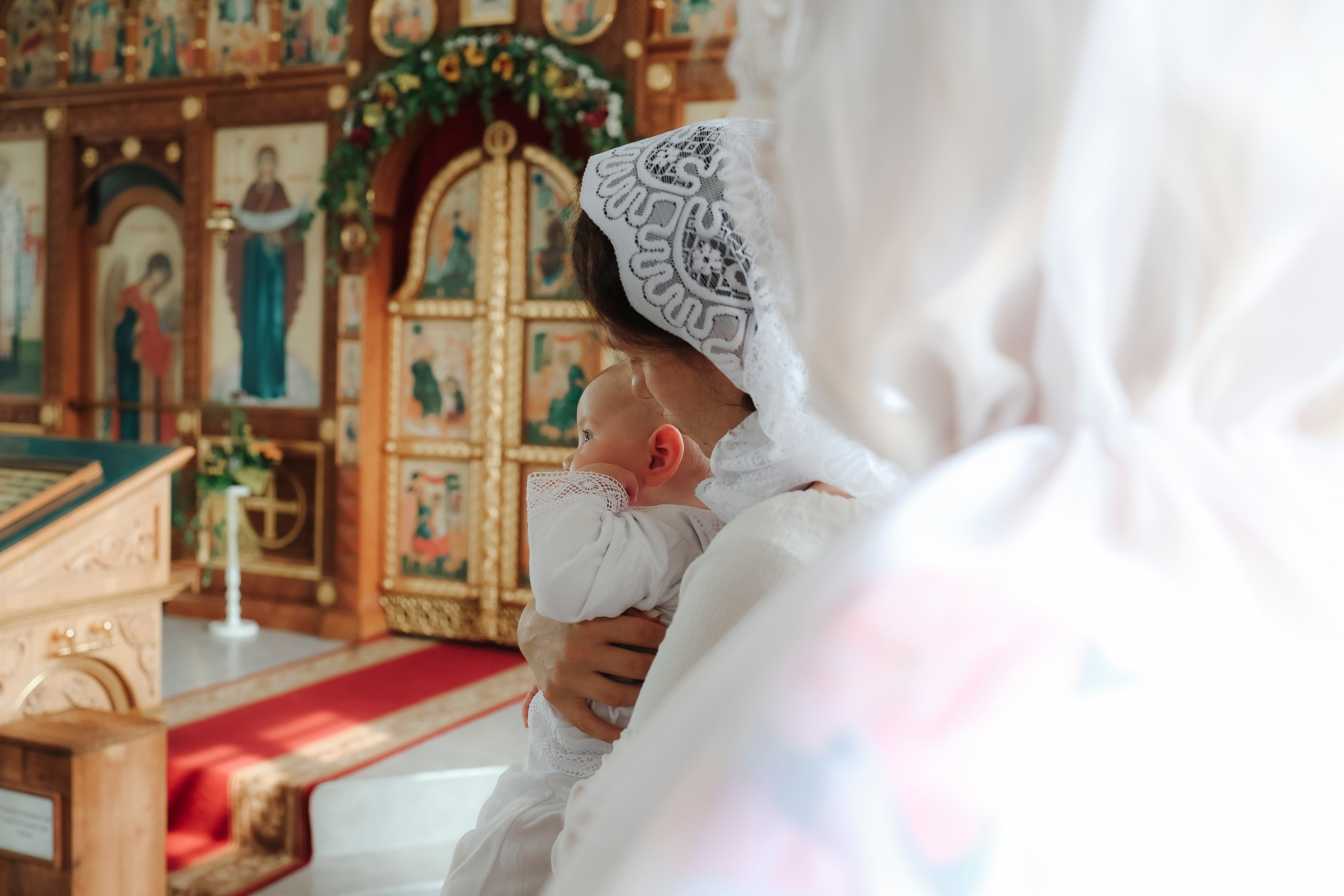 Крещение Гордея. Фотограф Новосибирск