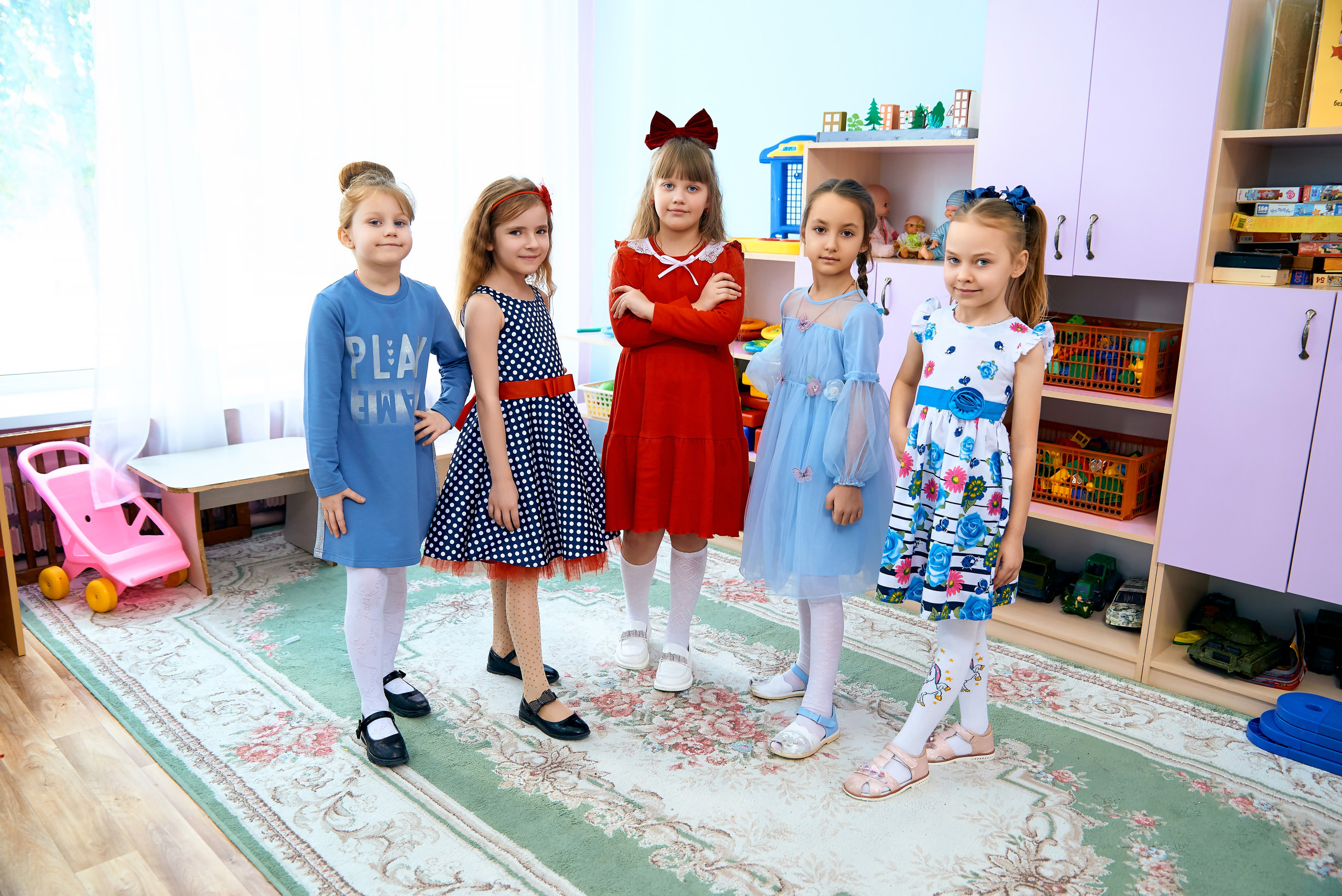 Группа Капельки Детский сад Глазуновка выпуск 2024. Фотограф в Орле Павел Черкасов