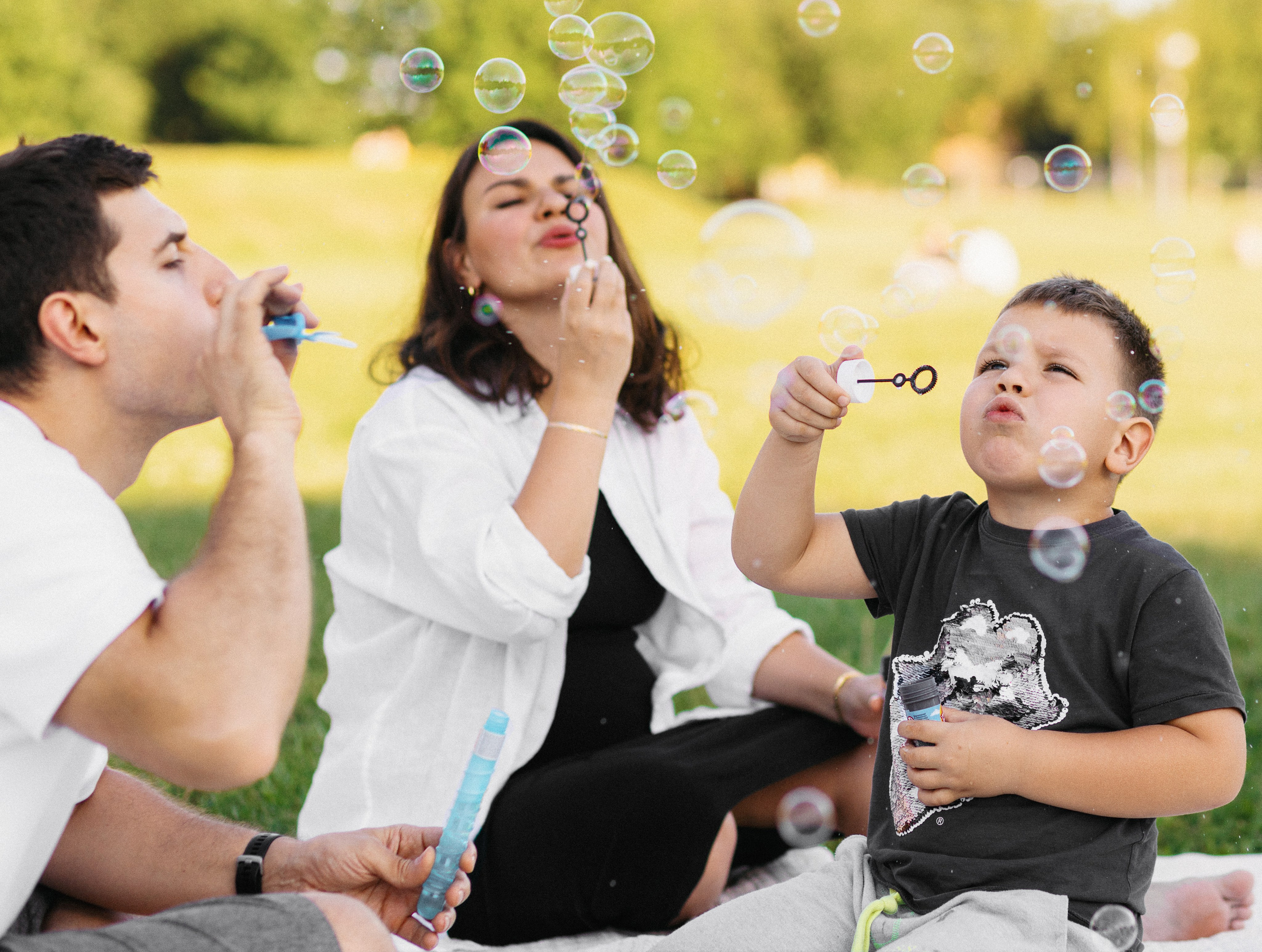 Семейная фотосессия в парке Коломенское. Портретный и семейный фотограф в Москве Мария Рослякова