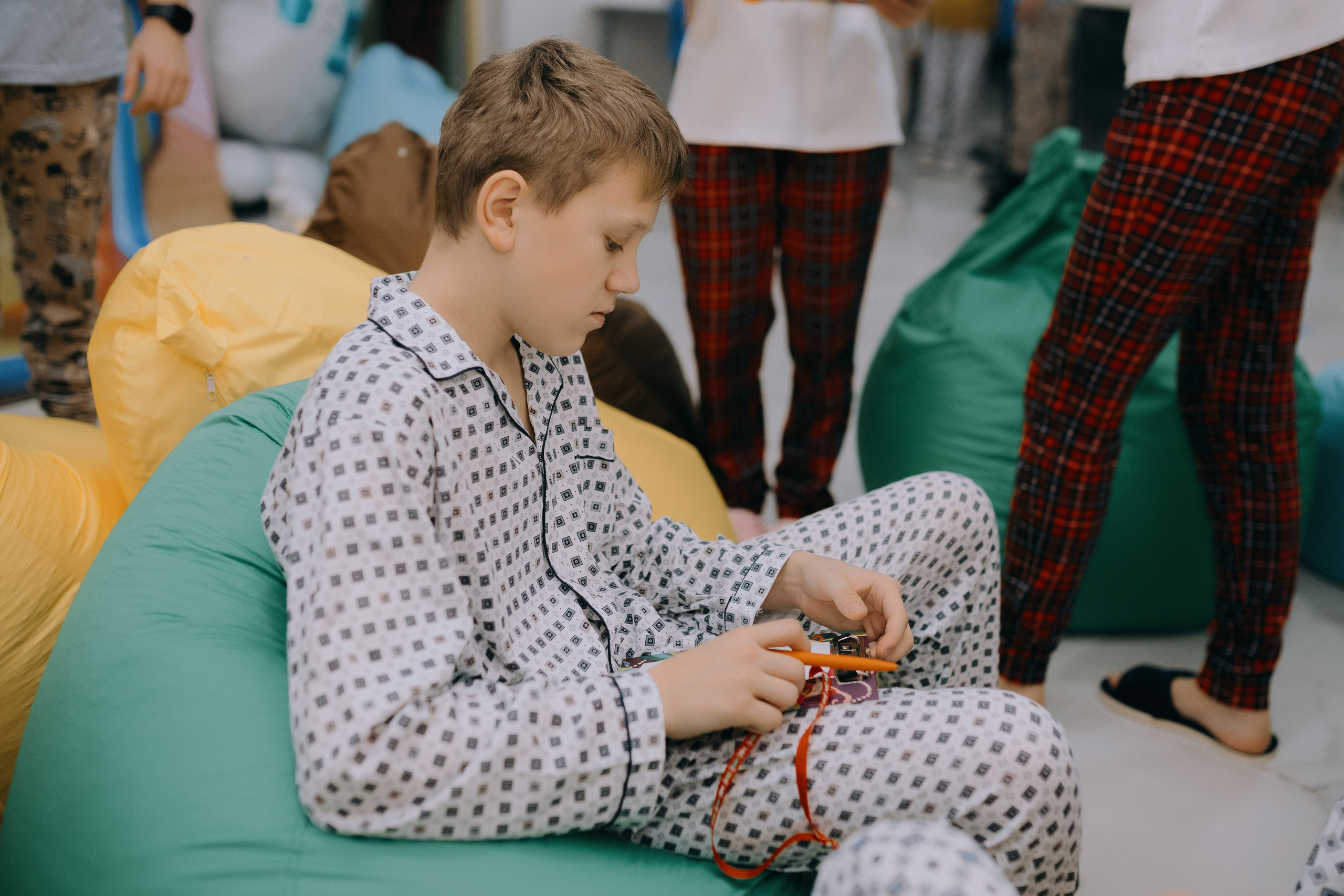 Пижамная вечеринка в школе-интернате № 5 // 27.12.2024. Денис Прохоров Фотограф в г. Магнитогорск