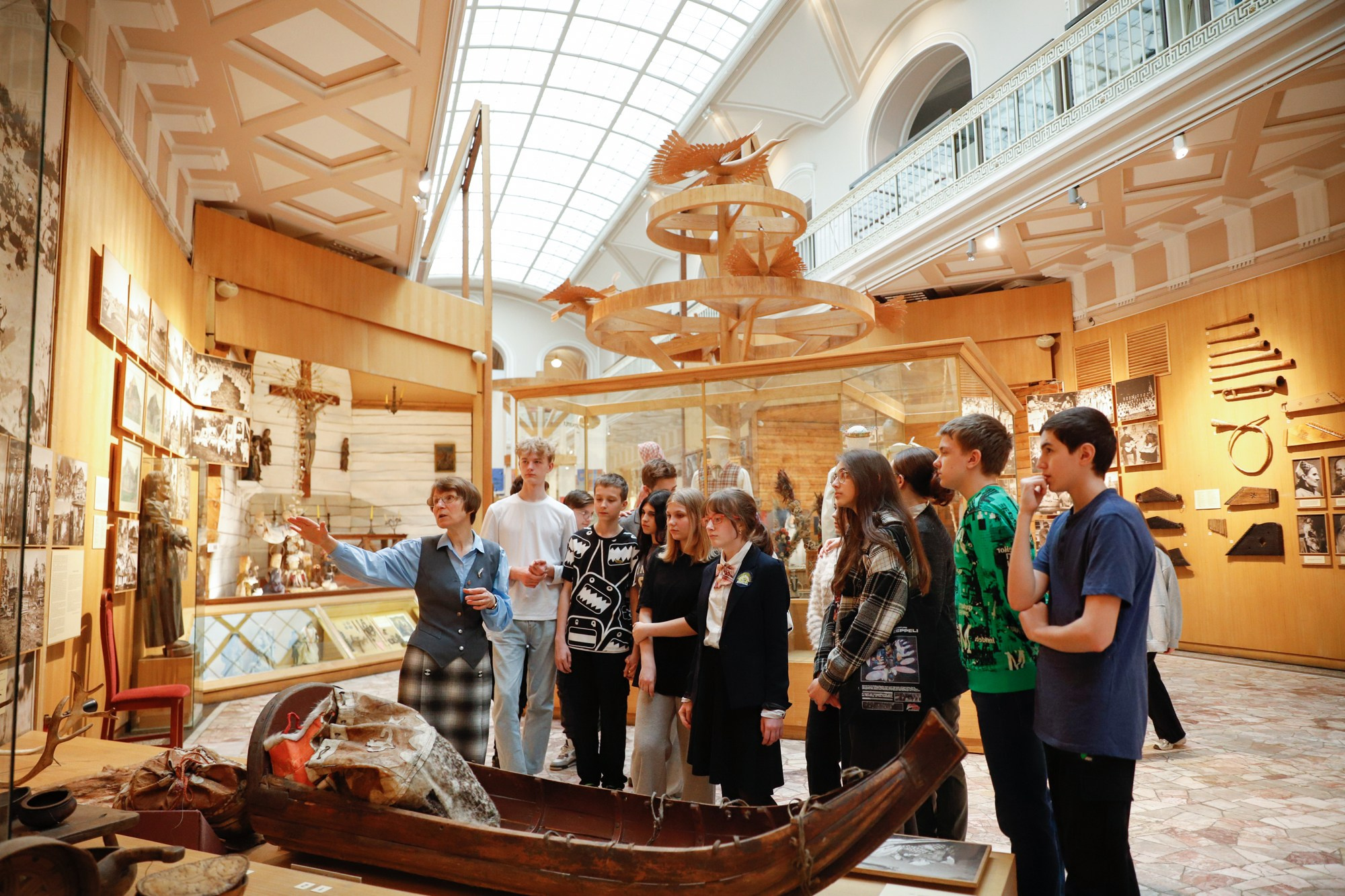 Экскурсия в Этнографический музей. Фотограф Дарья Попова