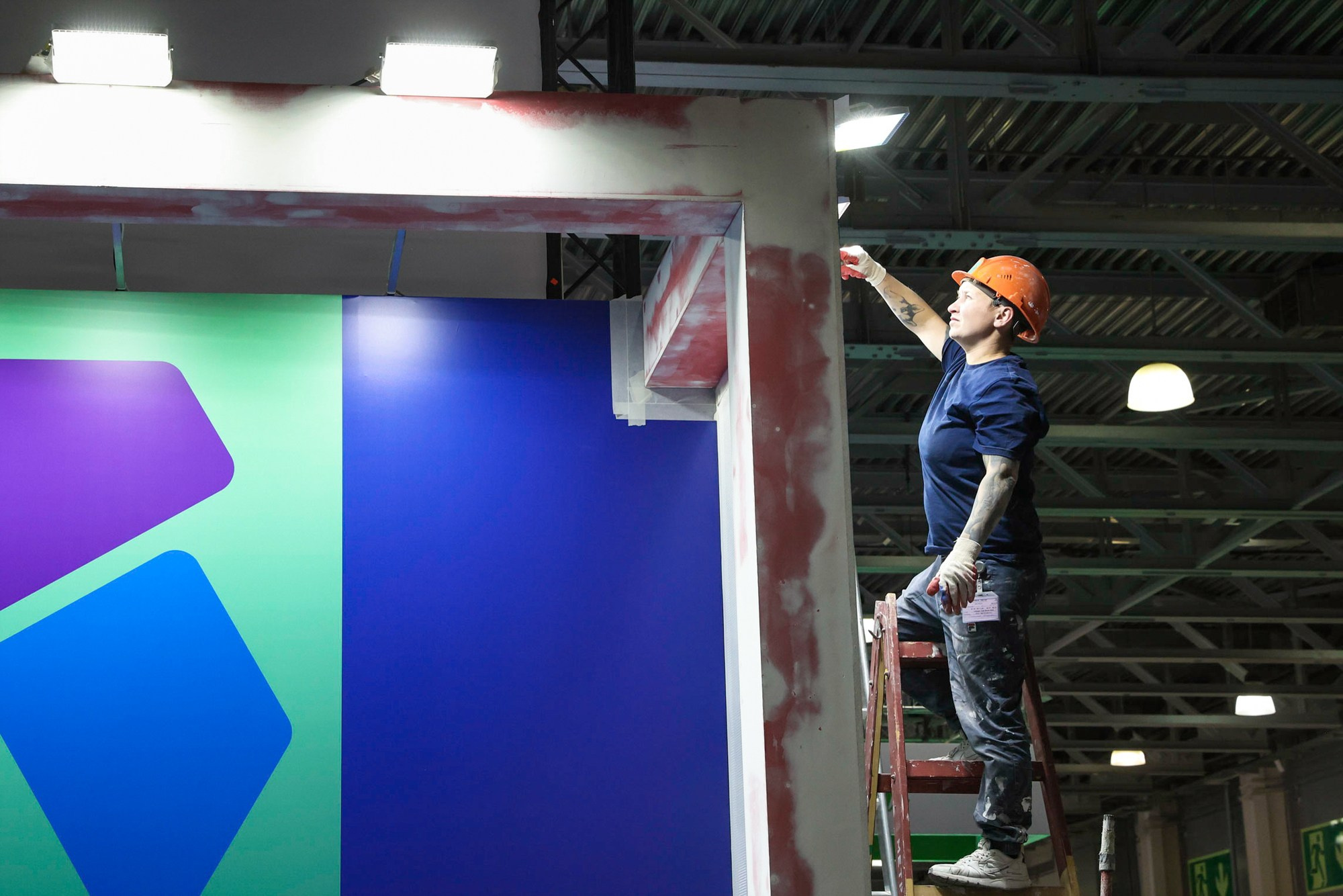 Застройка Vape Club Show. Фотограф Дарья Попова