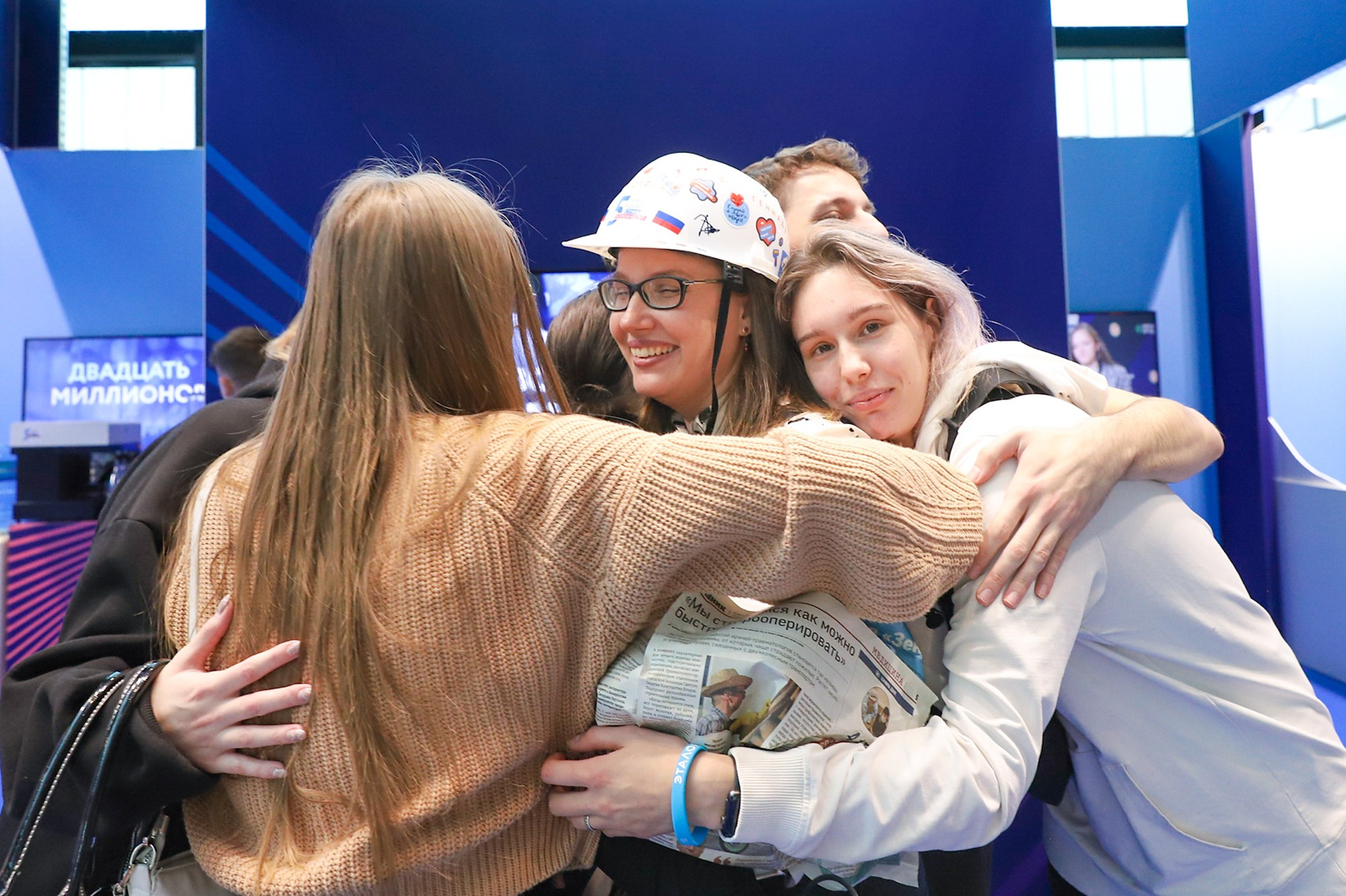 Стенд «Россия — страна возможностей». Фотограф Дарья Попова