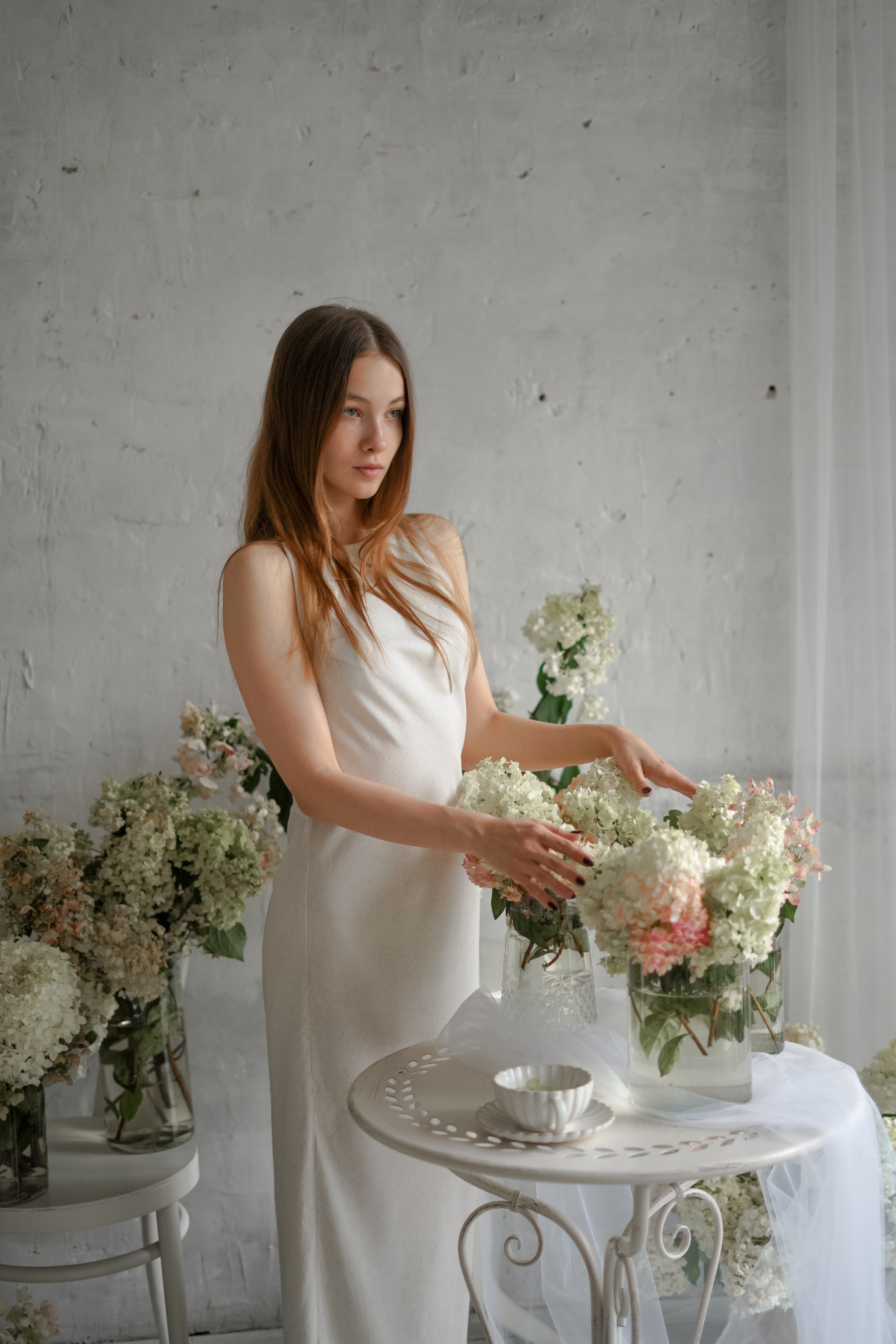 В ароматах гортензий. Фотограф Татьяна Митрофанова