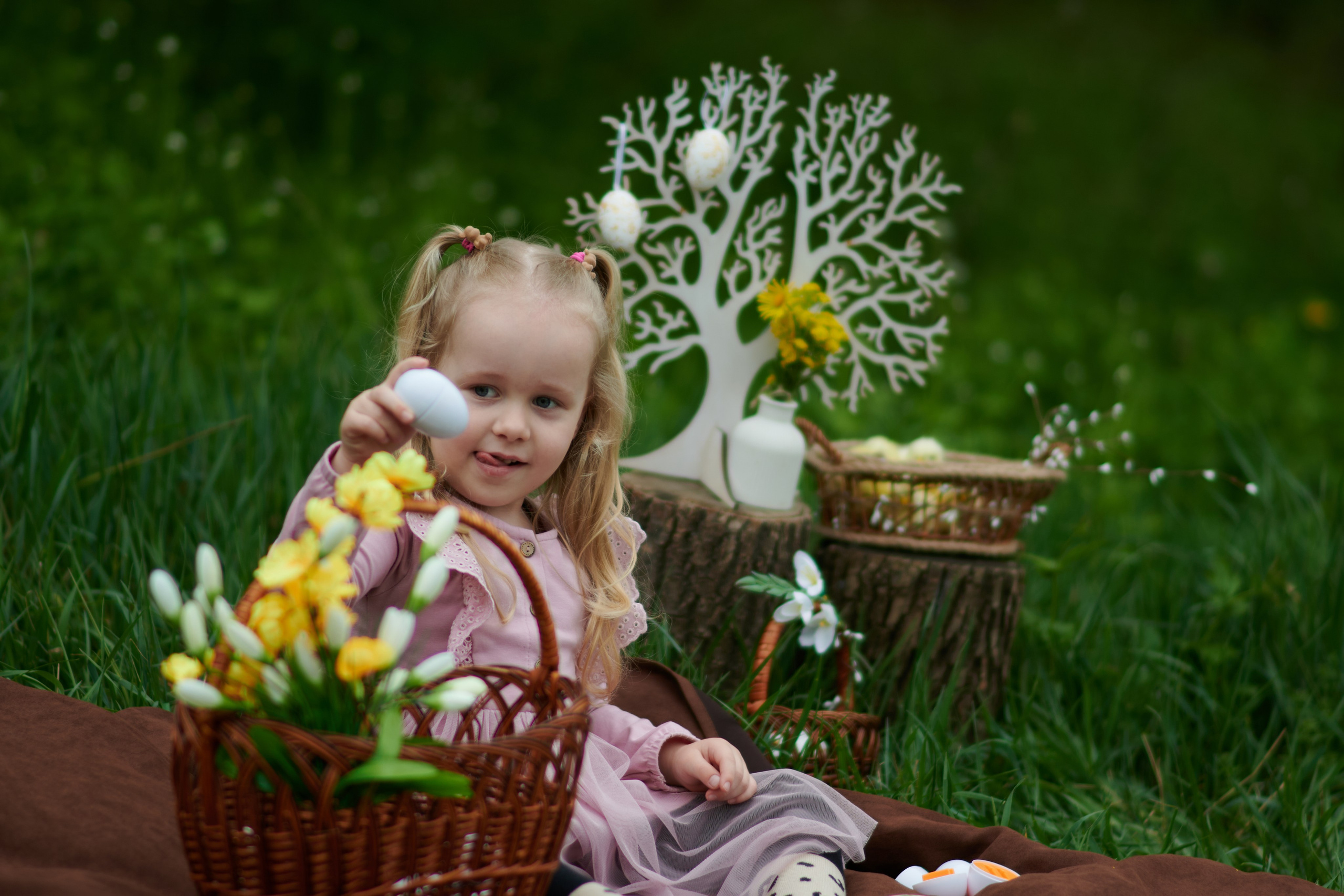 Пасхальный фотопроект. Фотограф в Донецке. Детские и семейные фотосессии 🫶