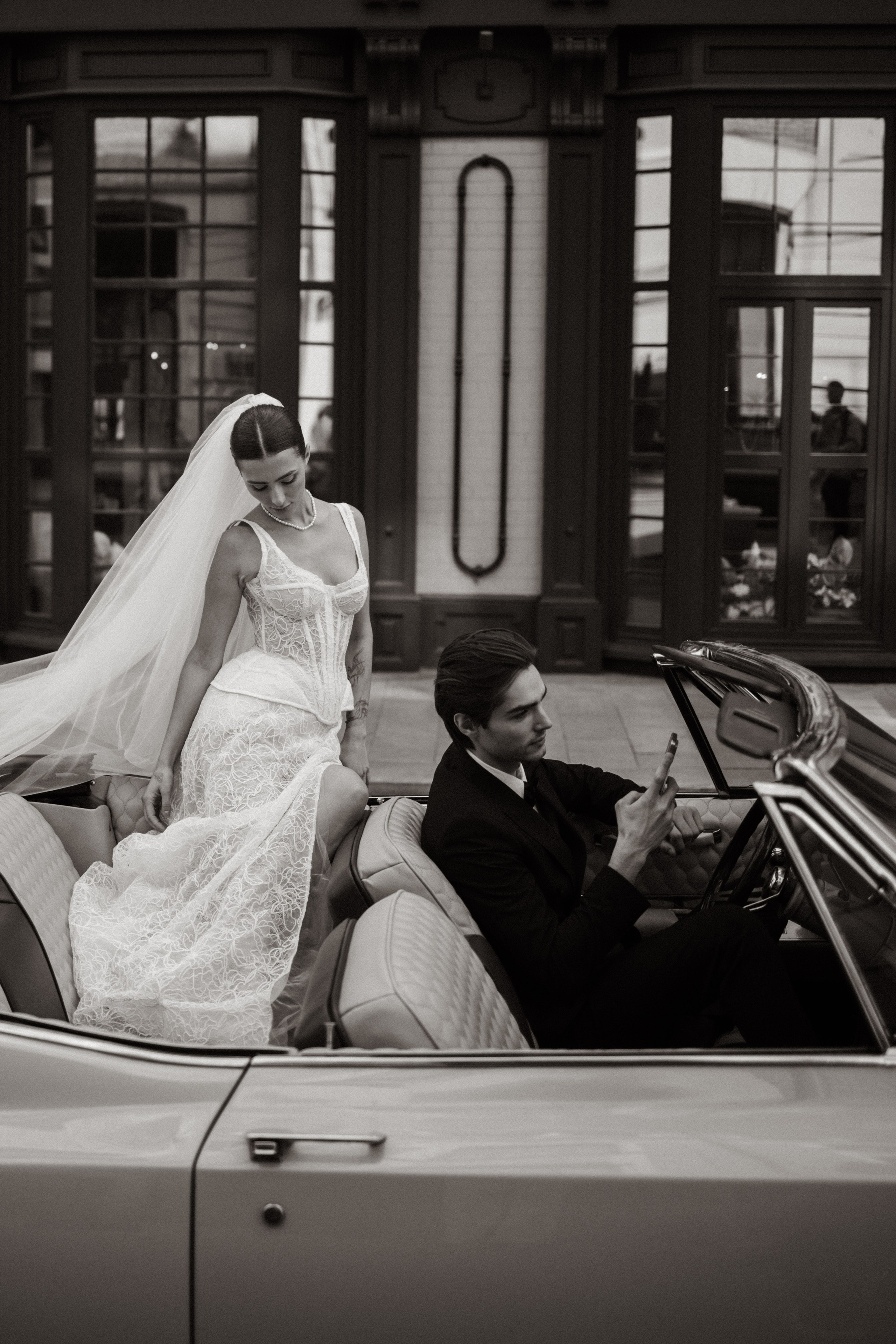 На кабриолете. Фотограф Родионова Екатерина в Москве и Оренбурге