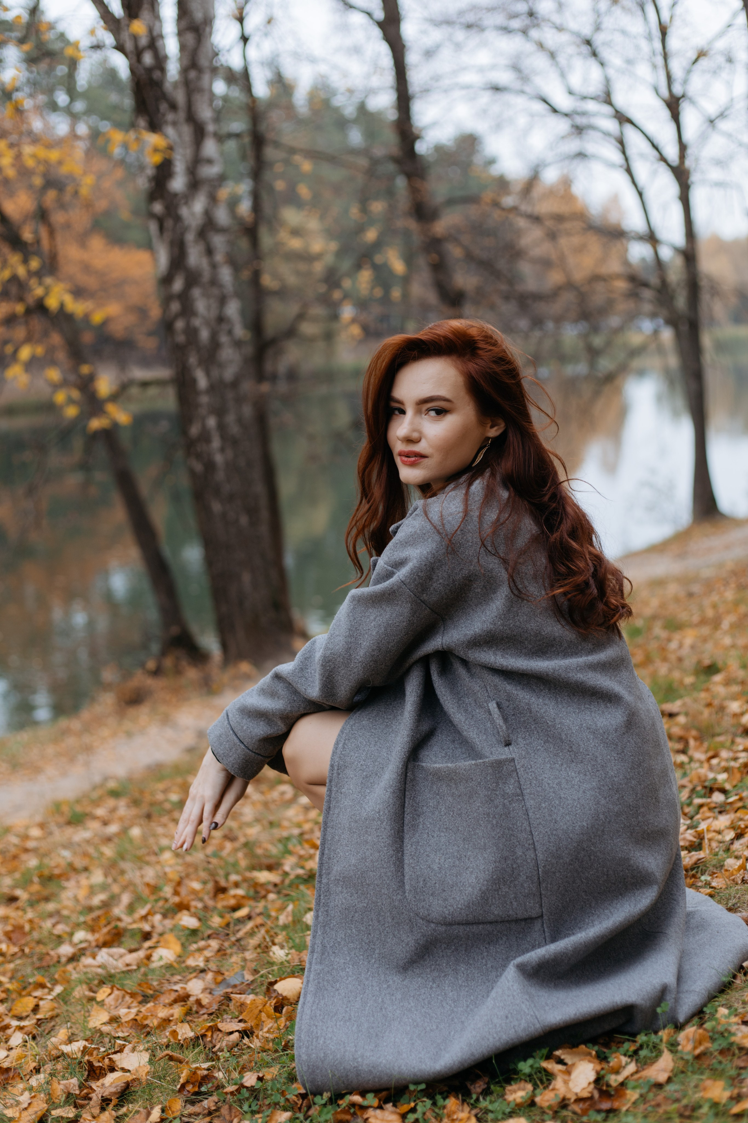 Осенняя прогулочная фотосессия — Лиза. Ксю Галиасфарова — Фотограф Казань